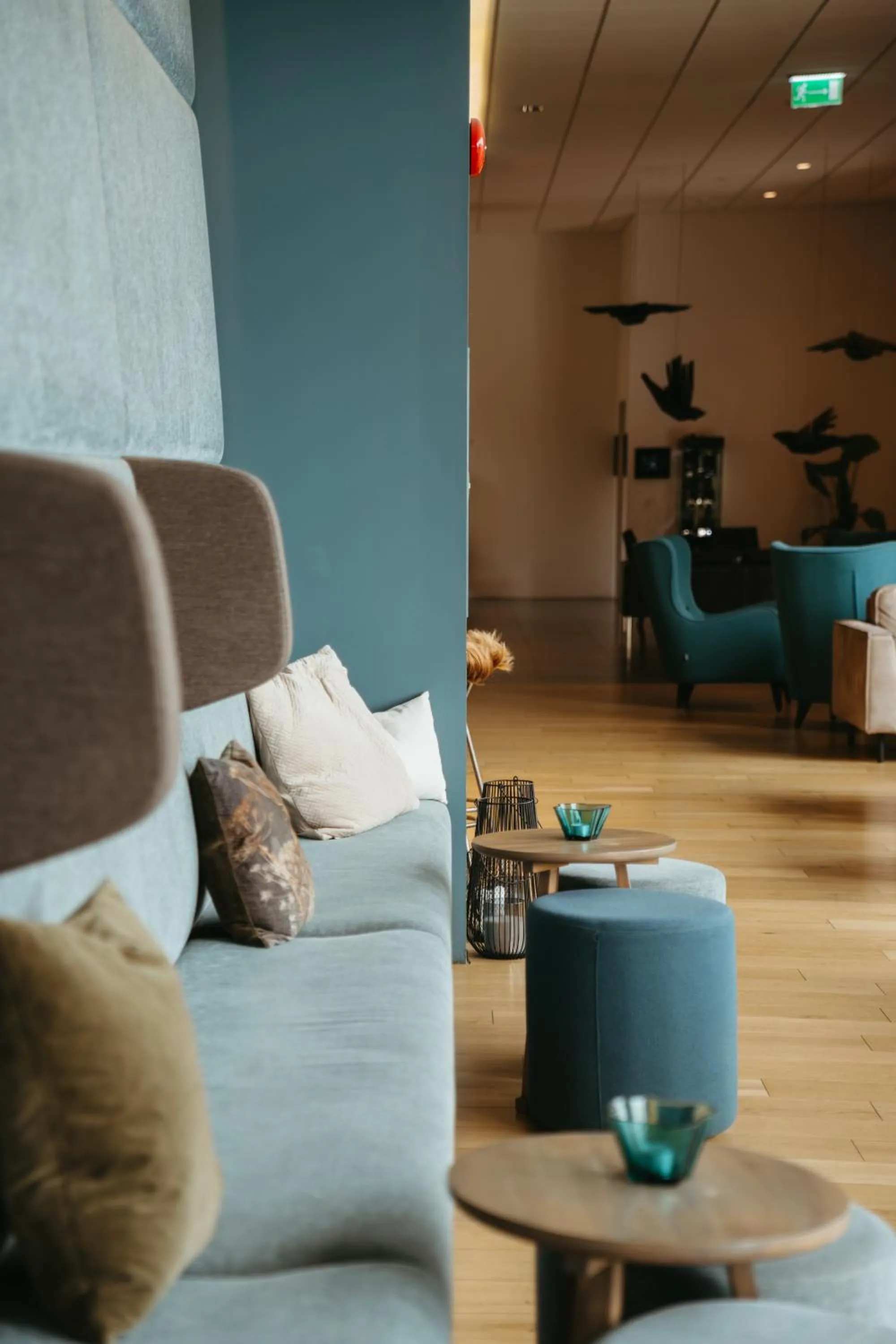 Seating area in Hotel Vík í Mýrdal