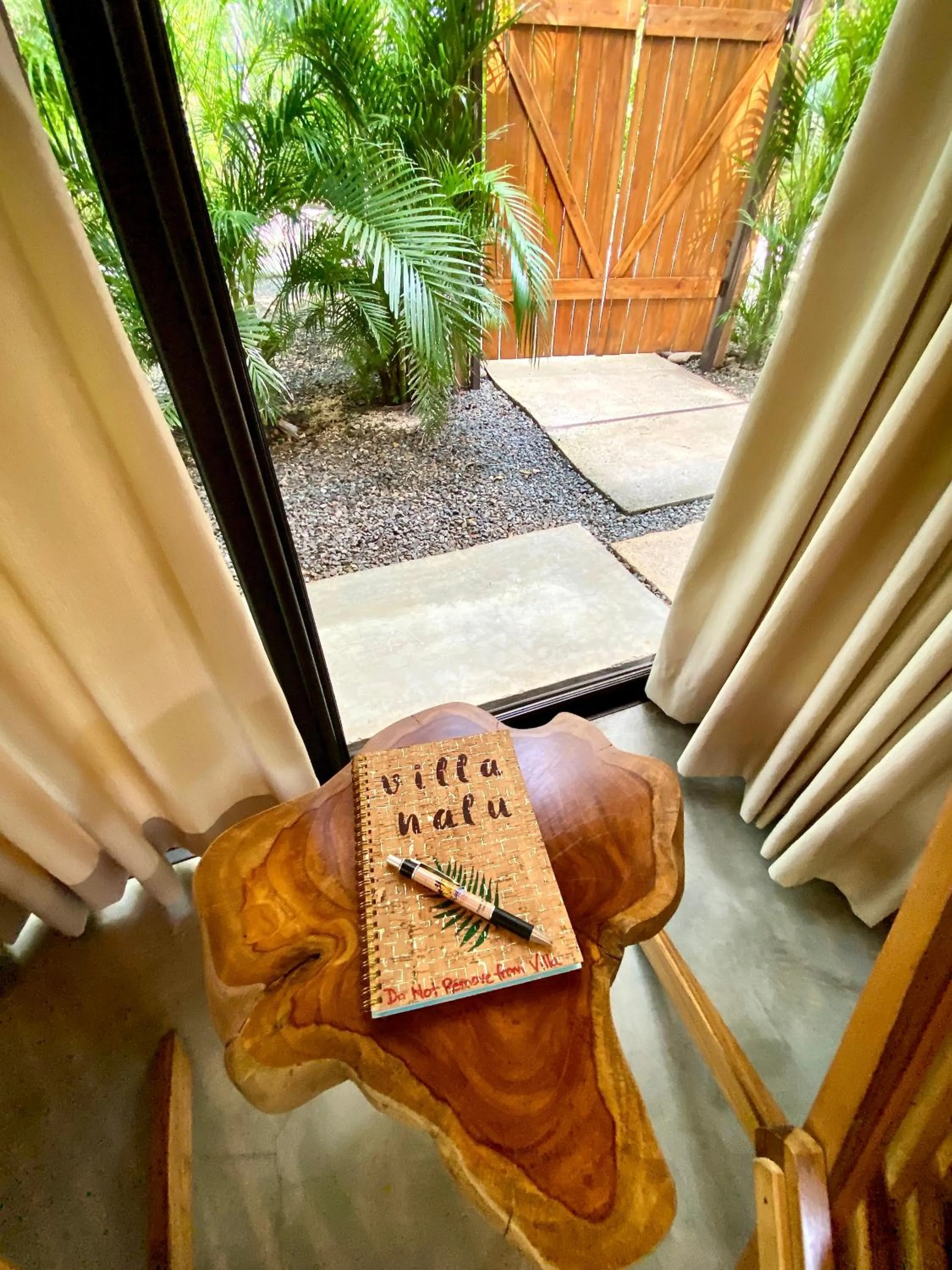 Decorative detail in Villas Kalei