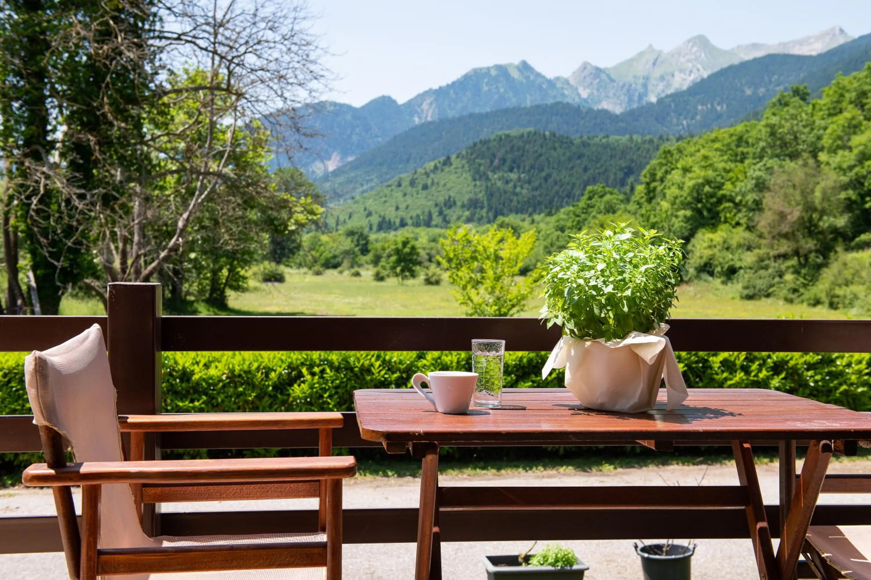 Mountain view in Natura Chalets