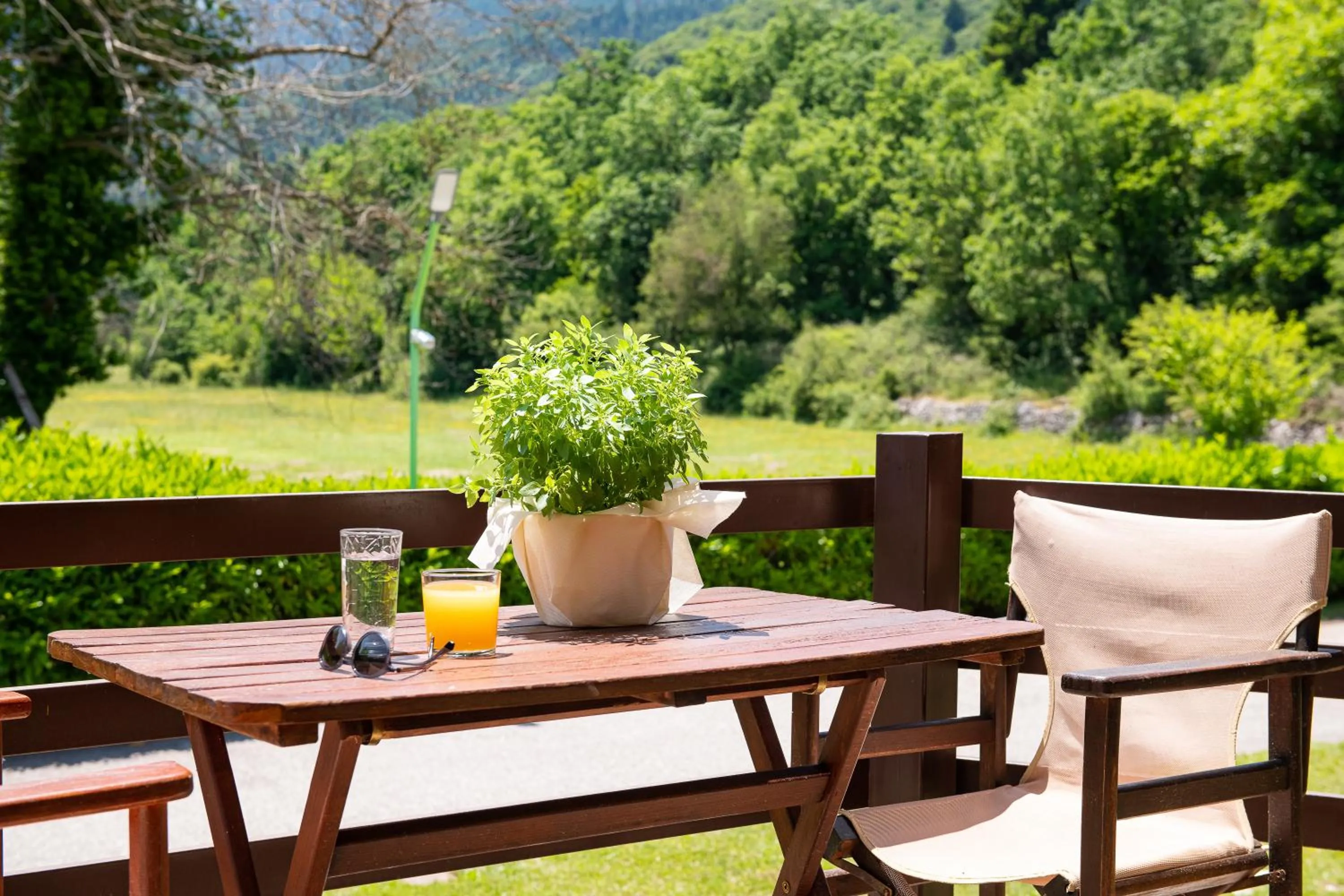 Natural landscape in Natura Chalets