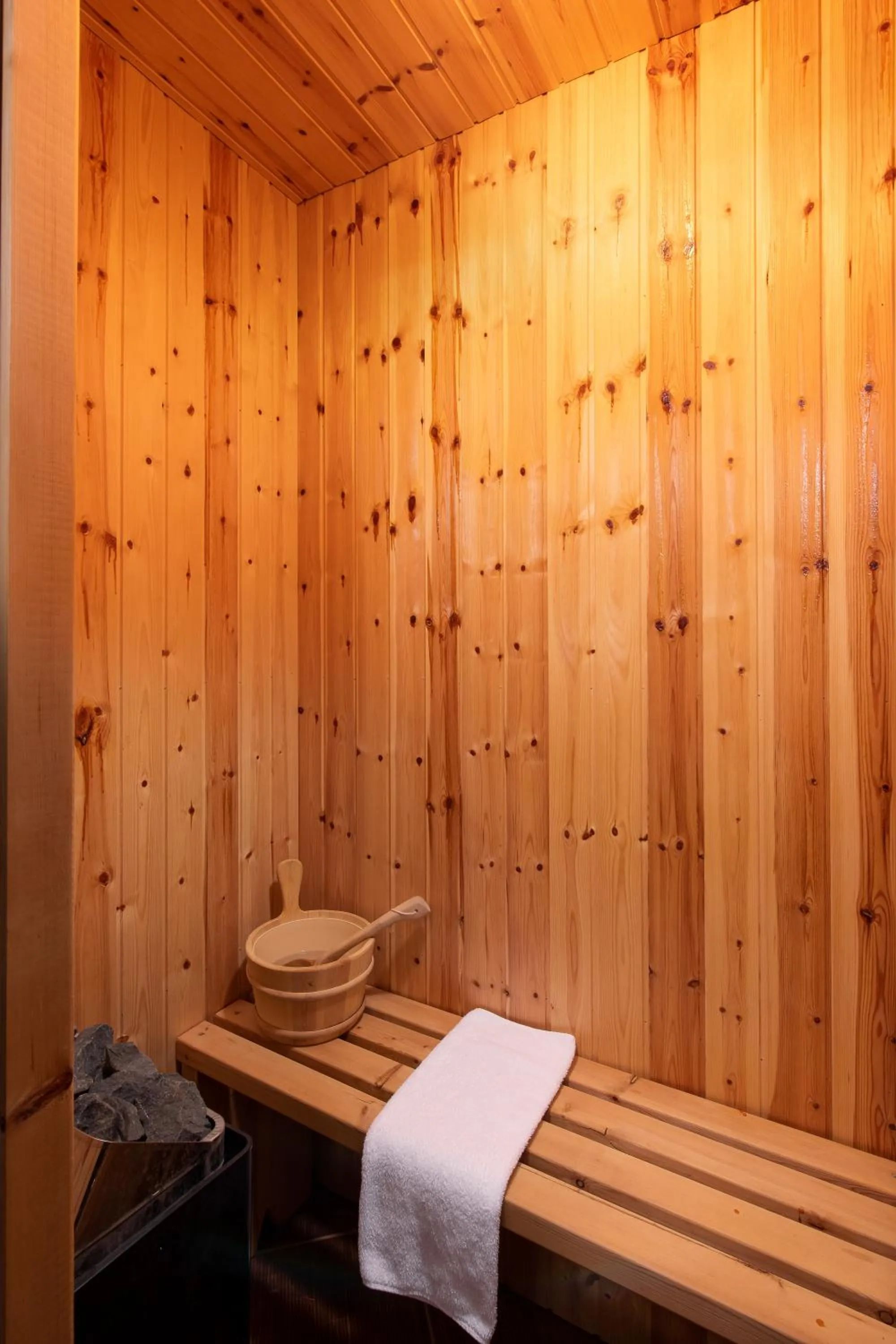 Sauna in Natura Chalets