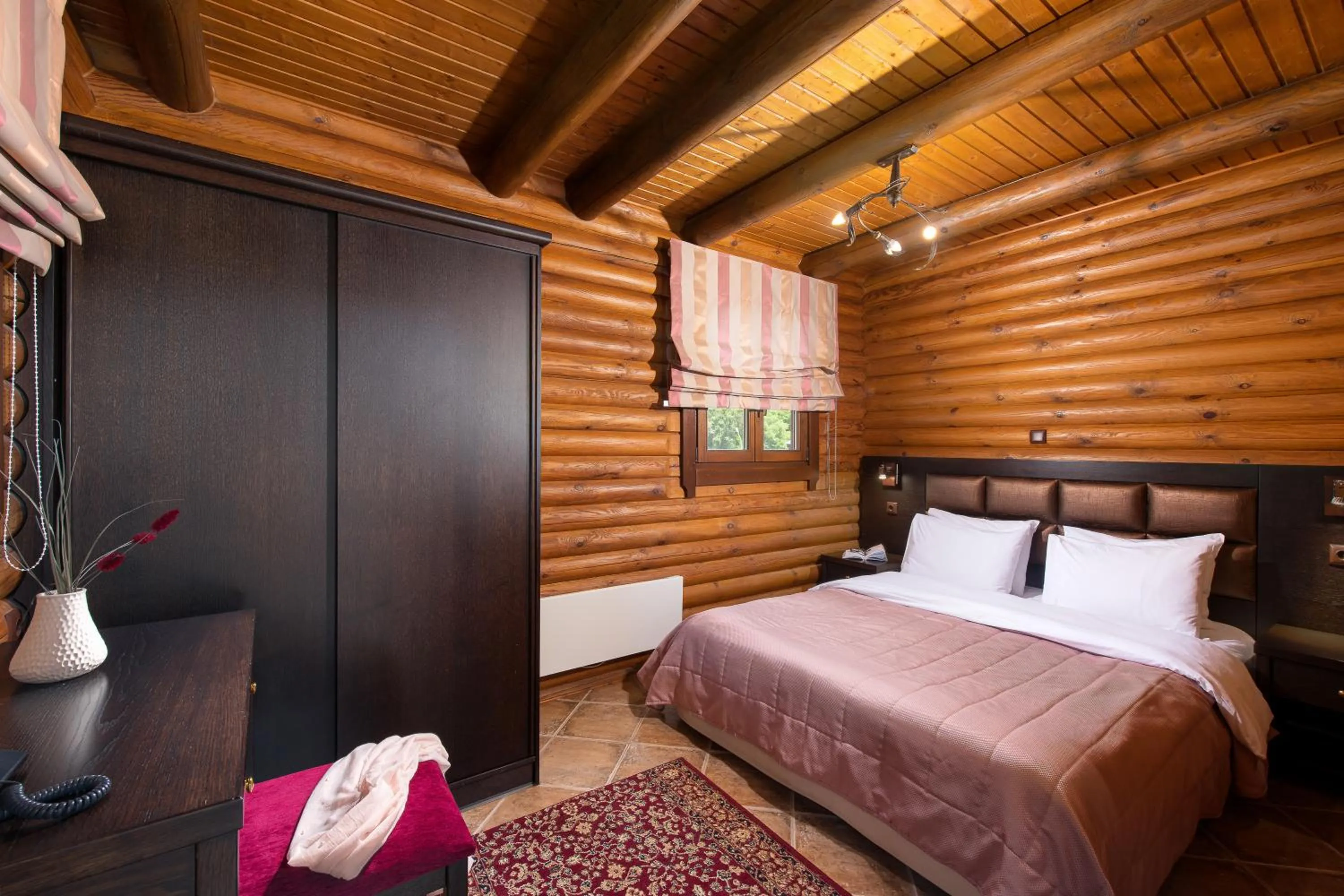 Bedroom, Bed in Natura Chalets