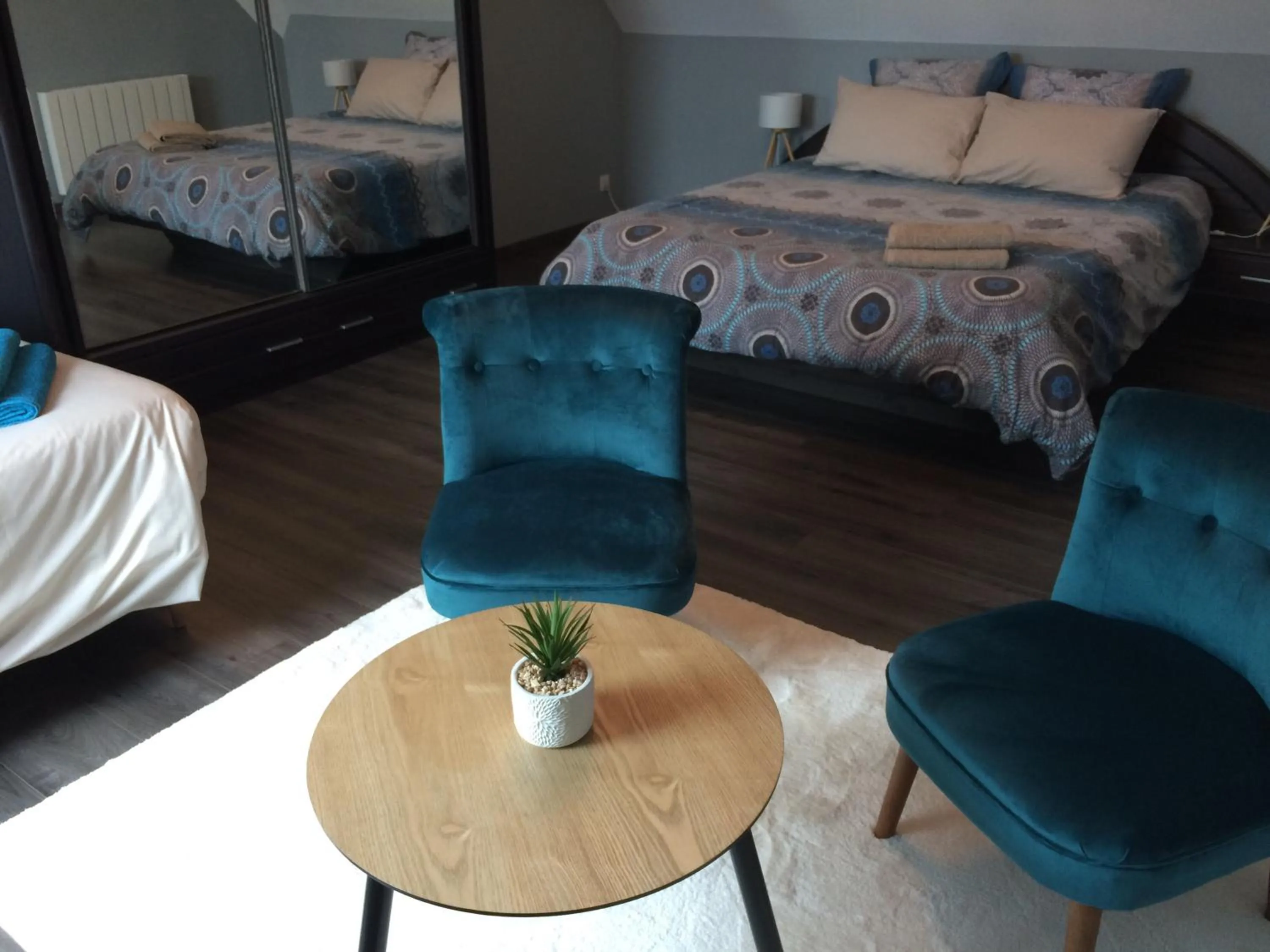 Bed in Chambre familiale proche Mont St Michel