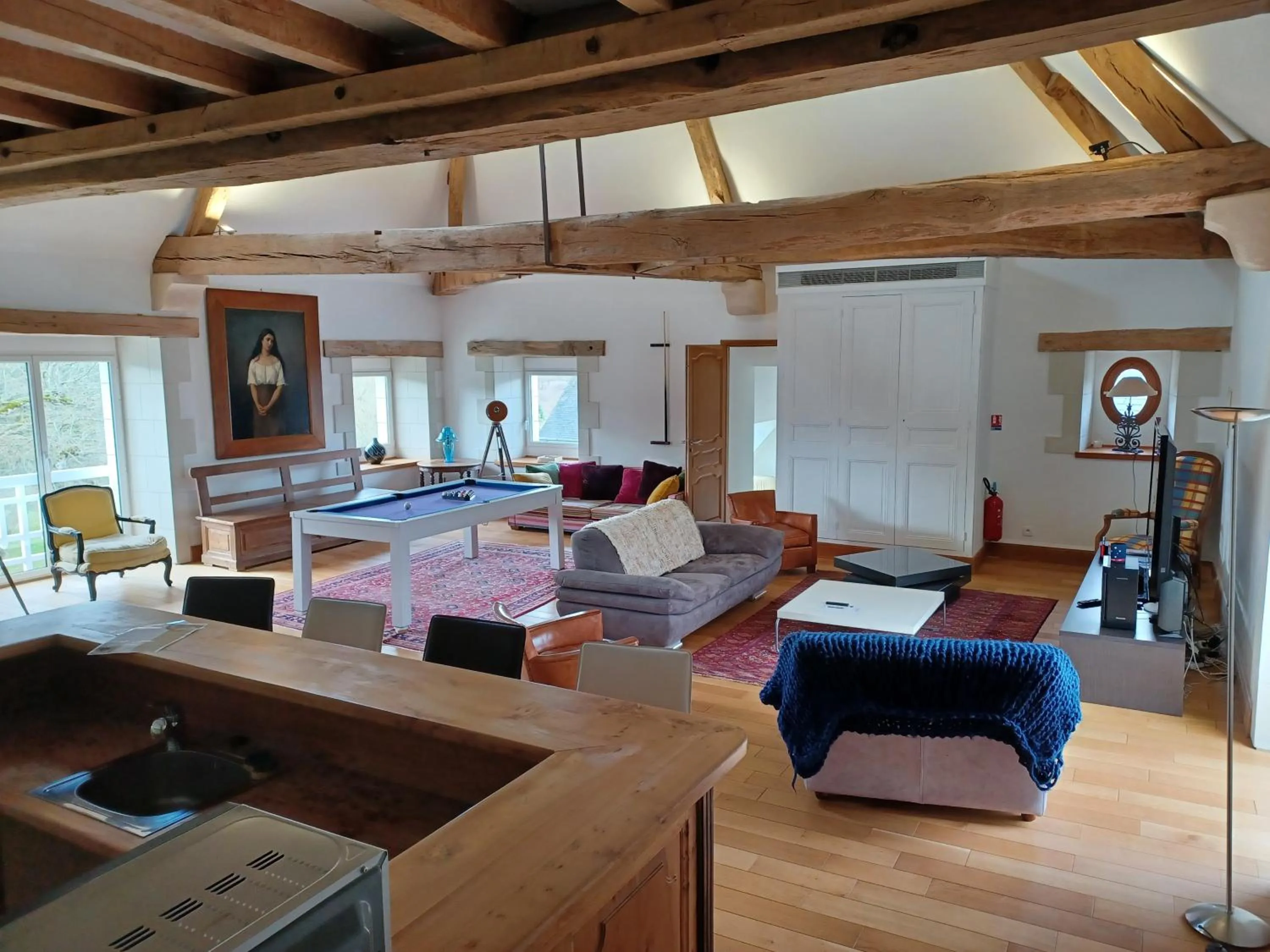 Property building, Bed in La Poignardière