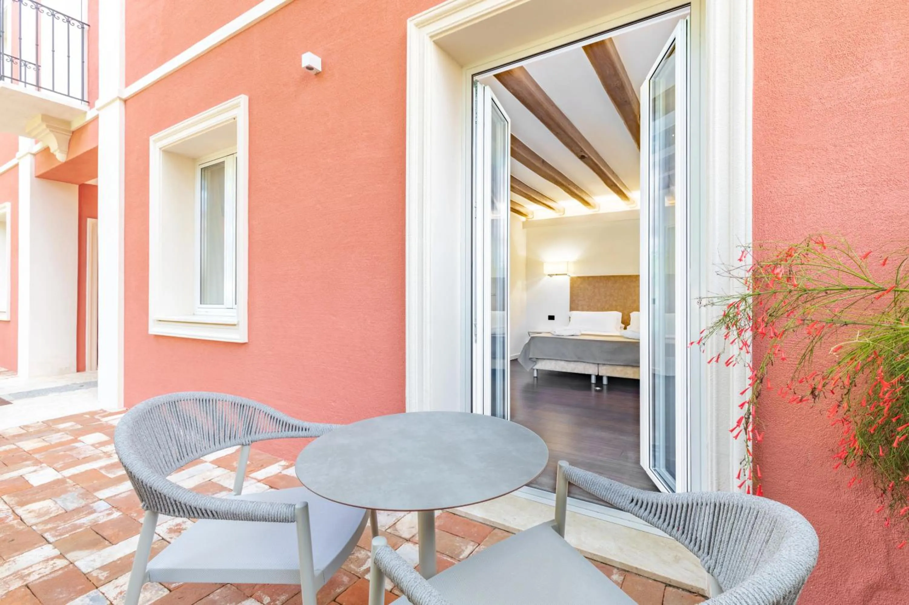 Patio in Raphael Hotel Arbatax