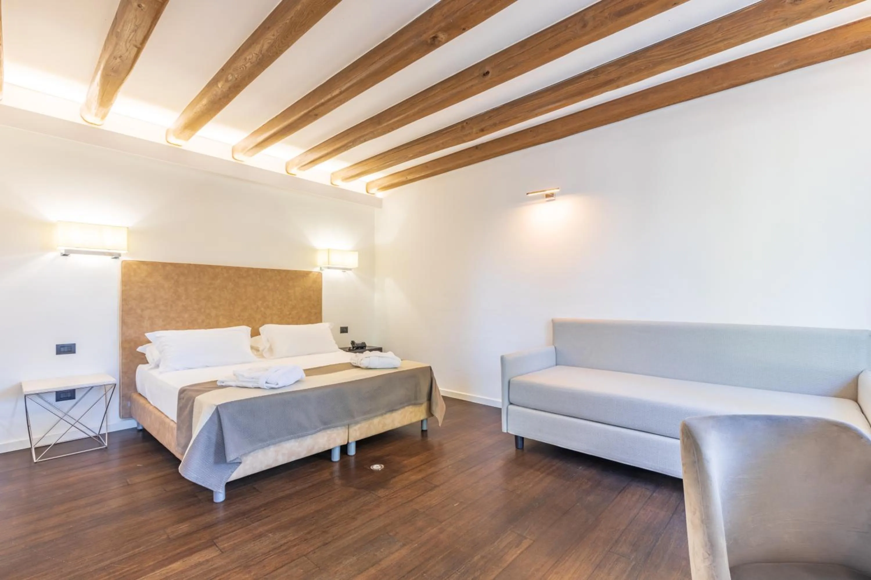 Bed in Raphael Hotel Arbatax