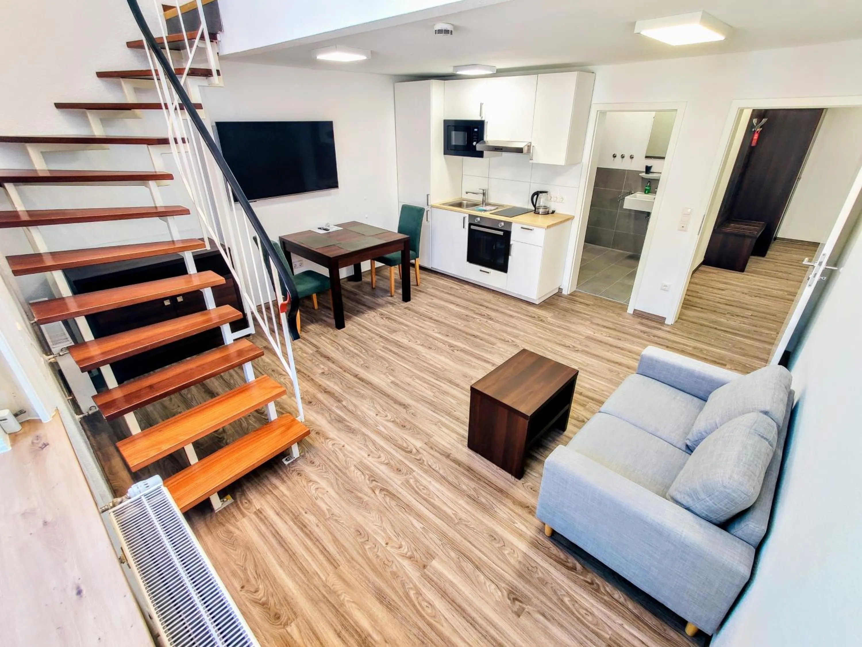 Living room in Boardinghouse - Stadtvilla Budget