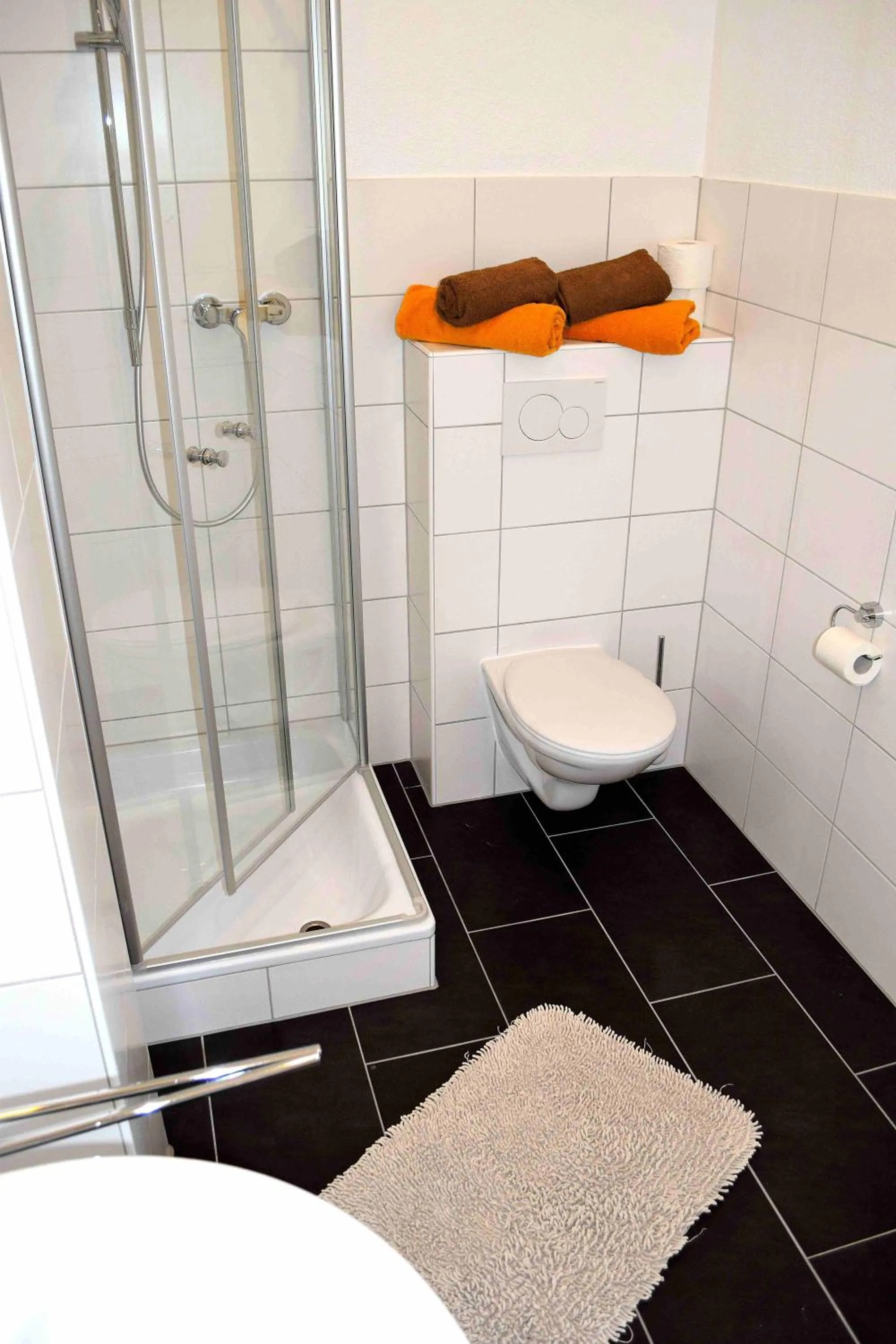 Bathroom in Boardinghouse - Stadtvilla Budget