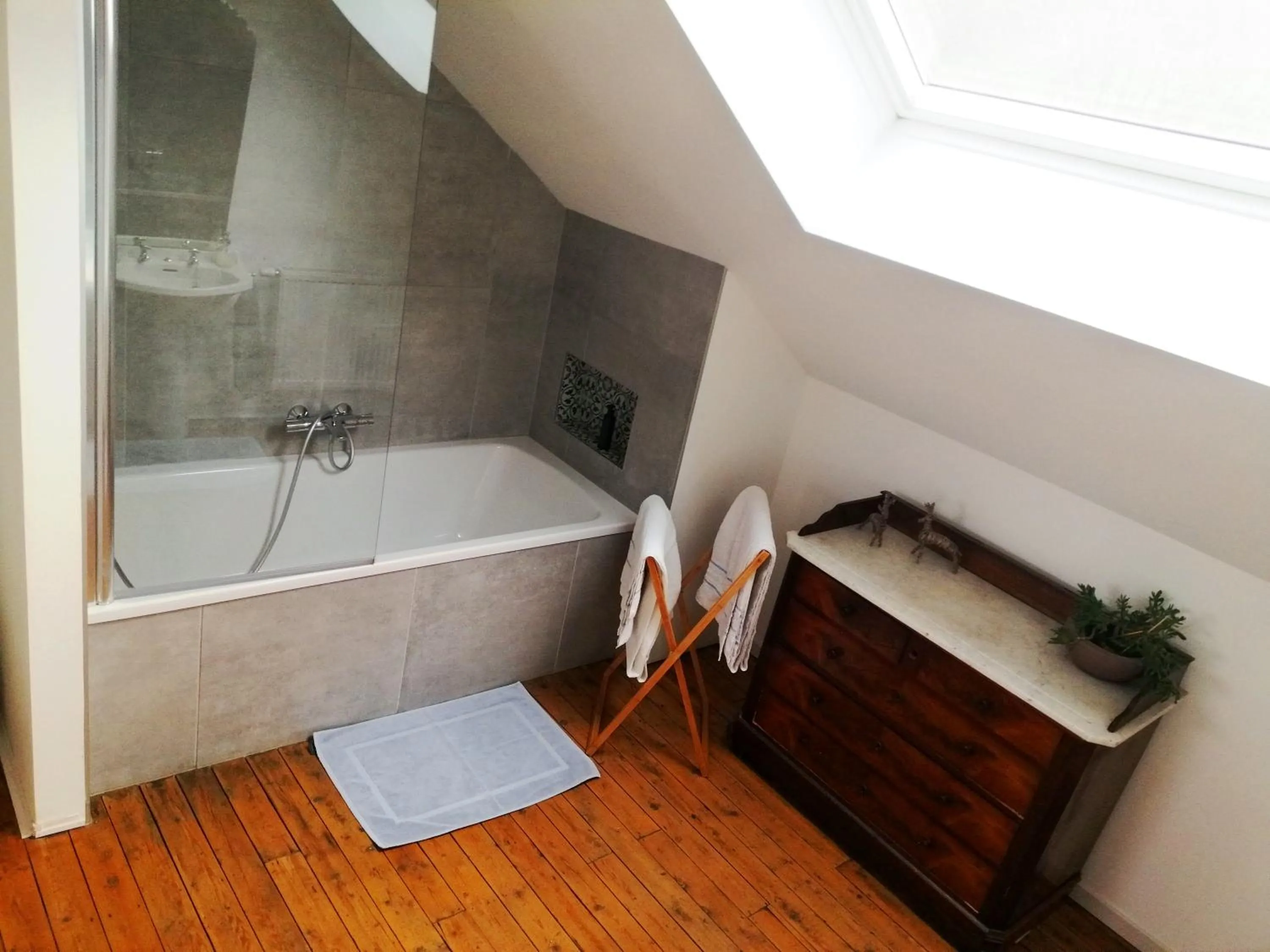 Bathroom in Les2sources Bike-B&B