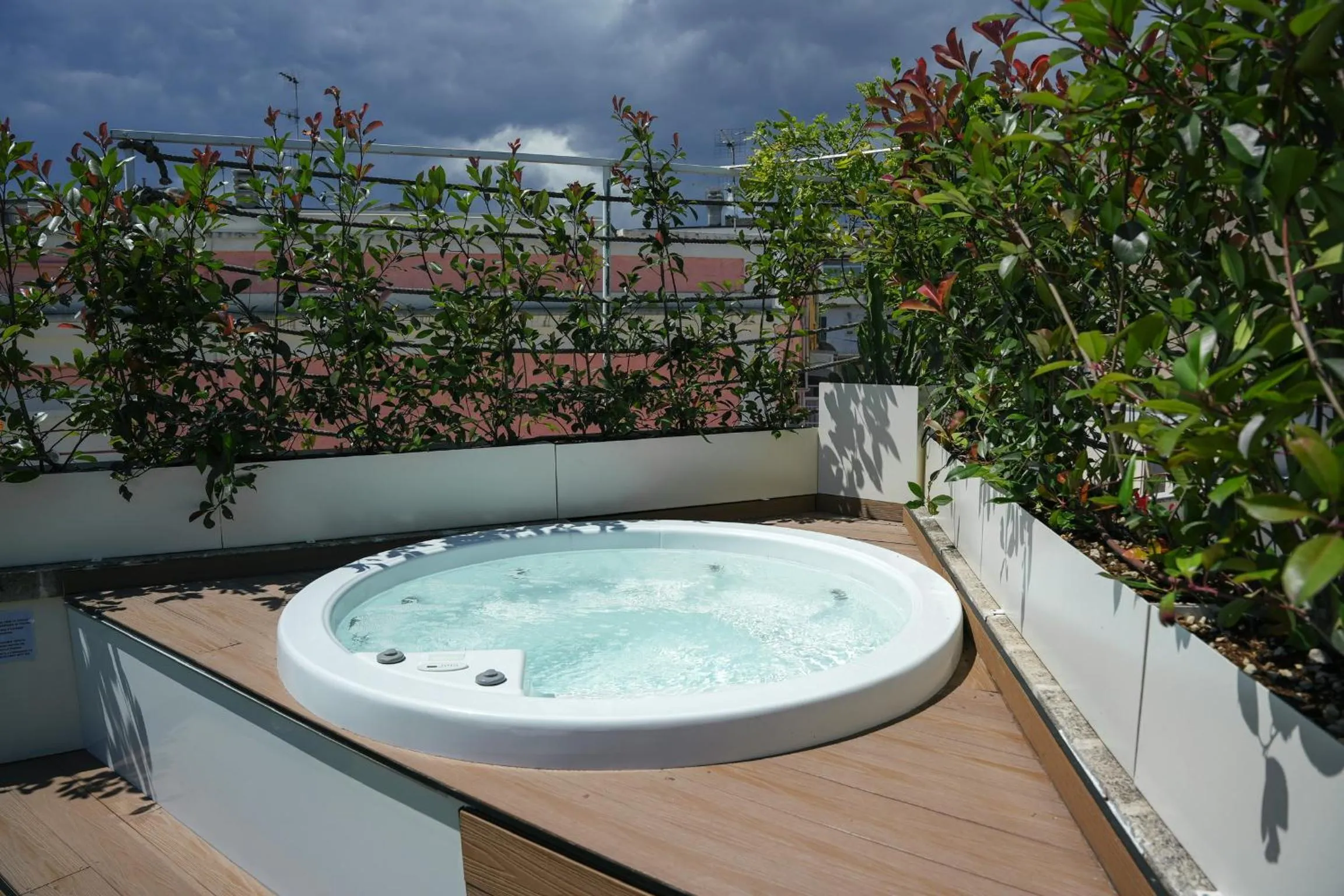 Hot Tub in San Michele Rooms & Private SPA