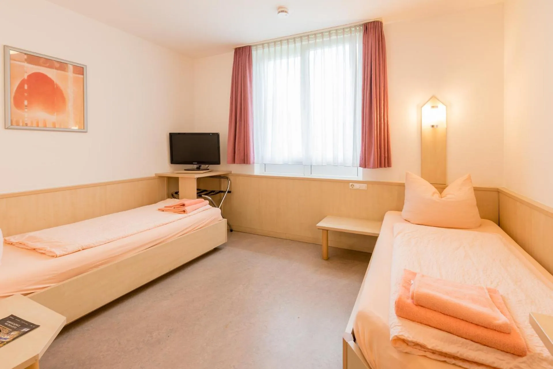 Bed in Hotel Restaurant Fallerhof