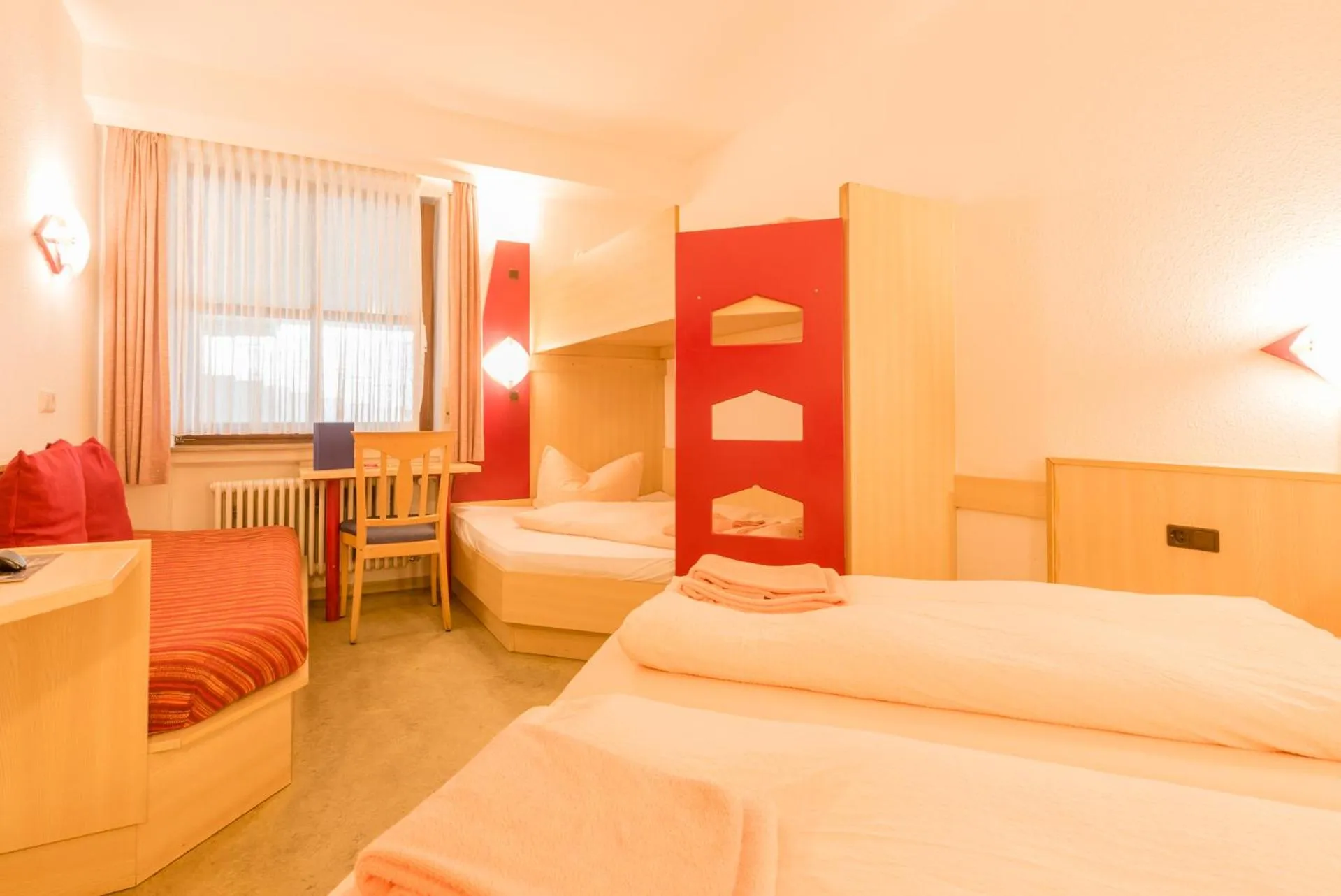 Bed in Hotel Restaurant Fallerhof