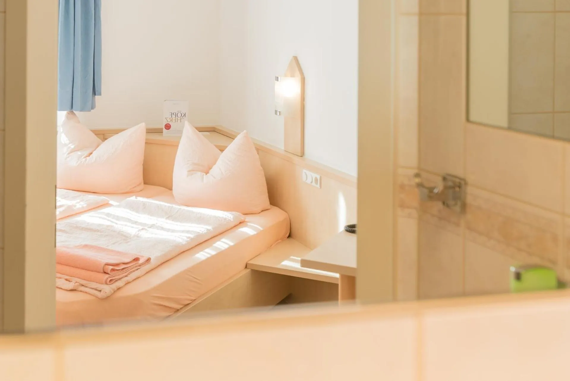 Bed in Hotel Restaurant Fallerhof