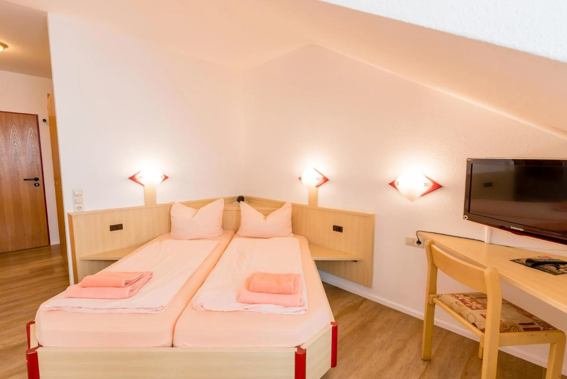 Bed in Hotel Restaurant Fallerhof