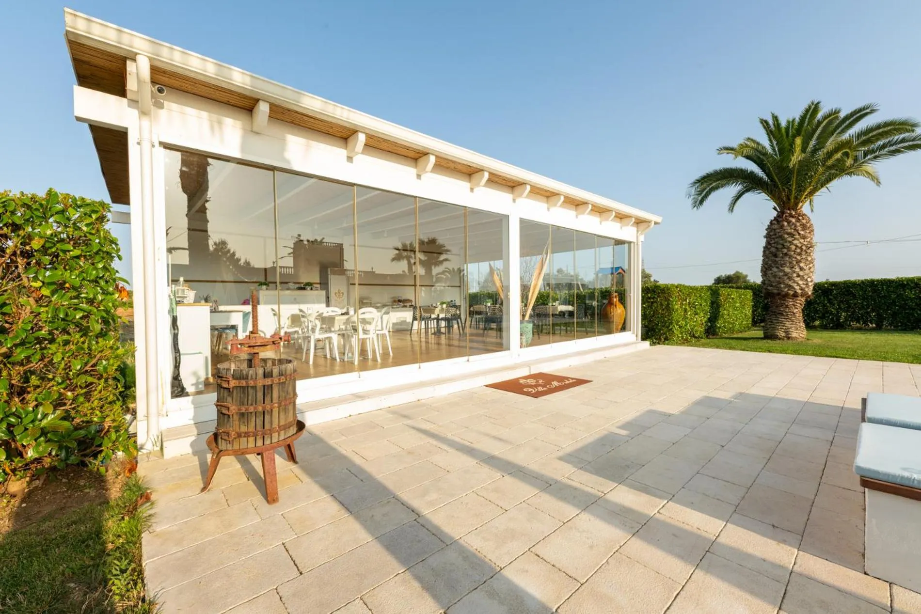 Lounge or bar in Bed & Breakfast Villa Michela Alezio