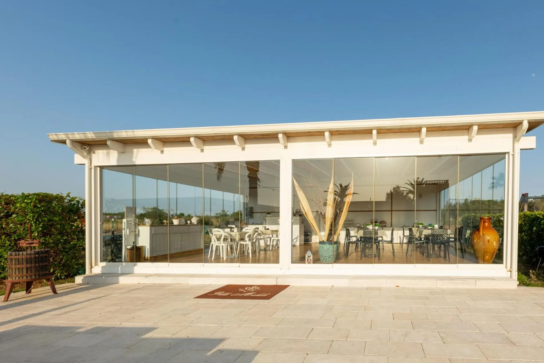 Lounge or bar in Bed & Breakfast Villa Michela Alezio