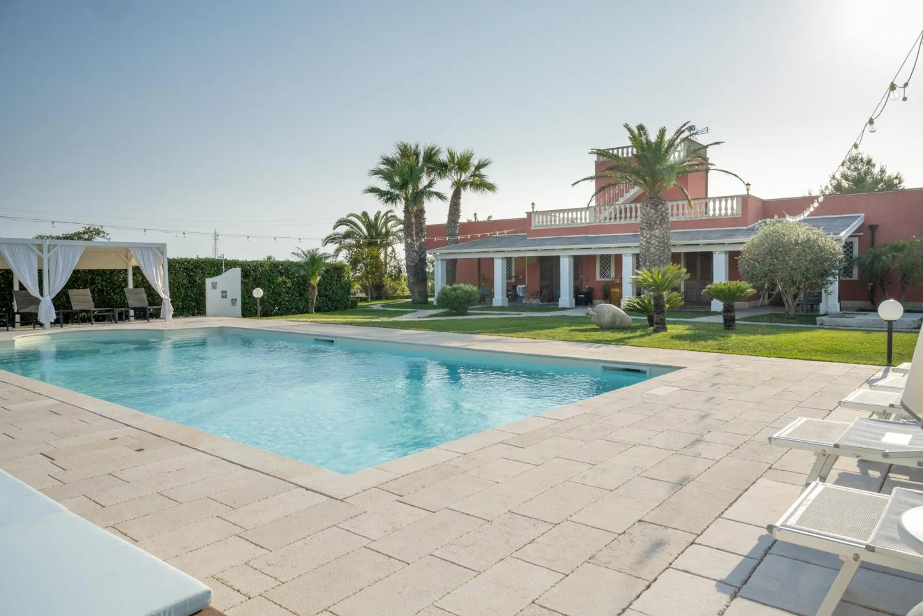 Swimming pool in Bed & Breakfast Villa Michela Alezio