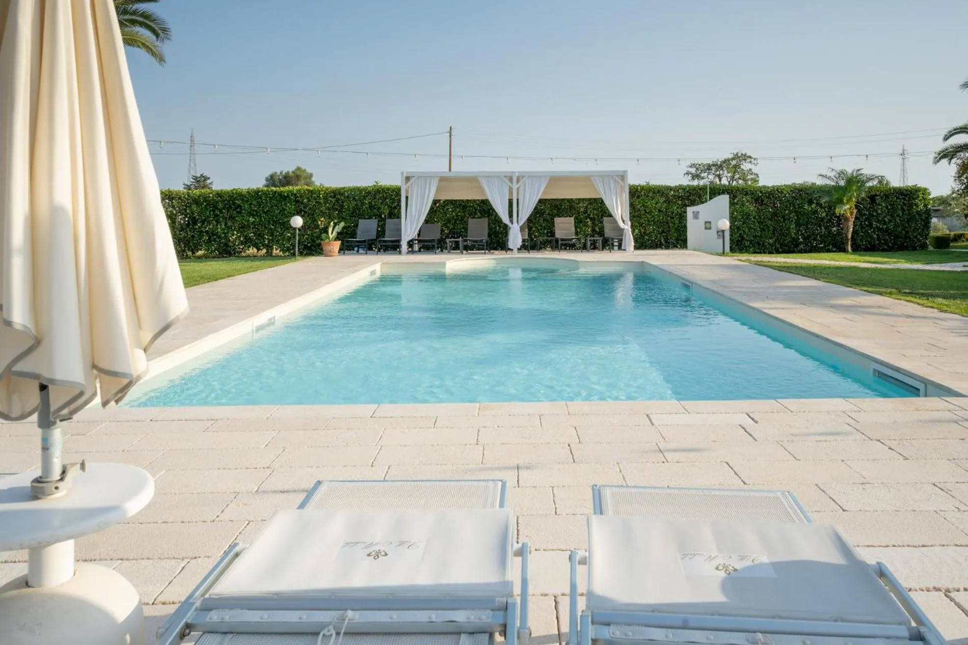 Solarium in Bed & Breakfast Villa Michela Alezio