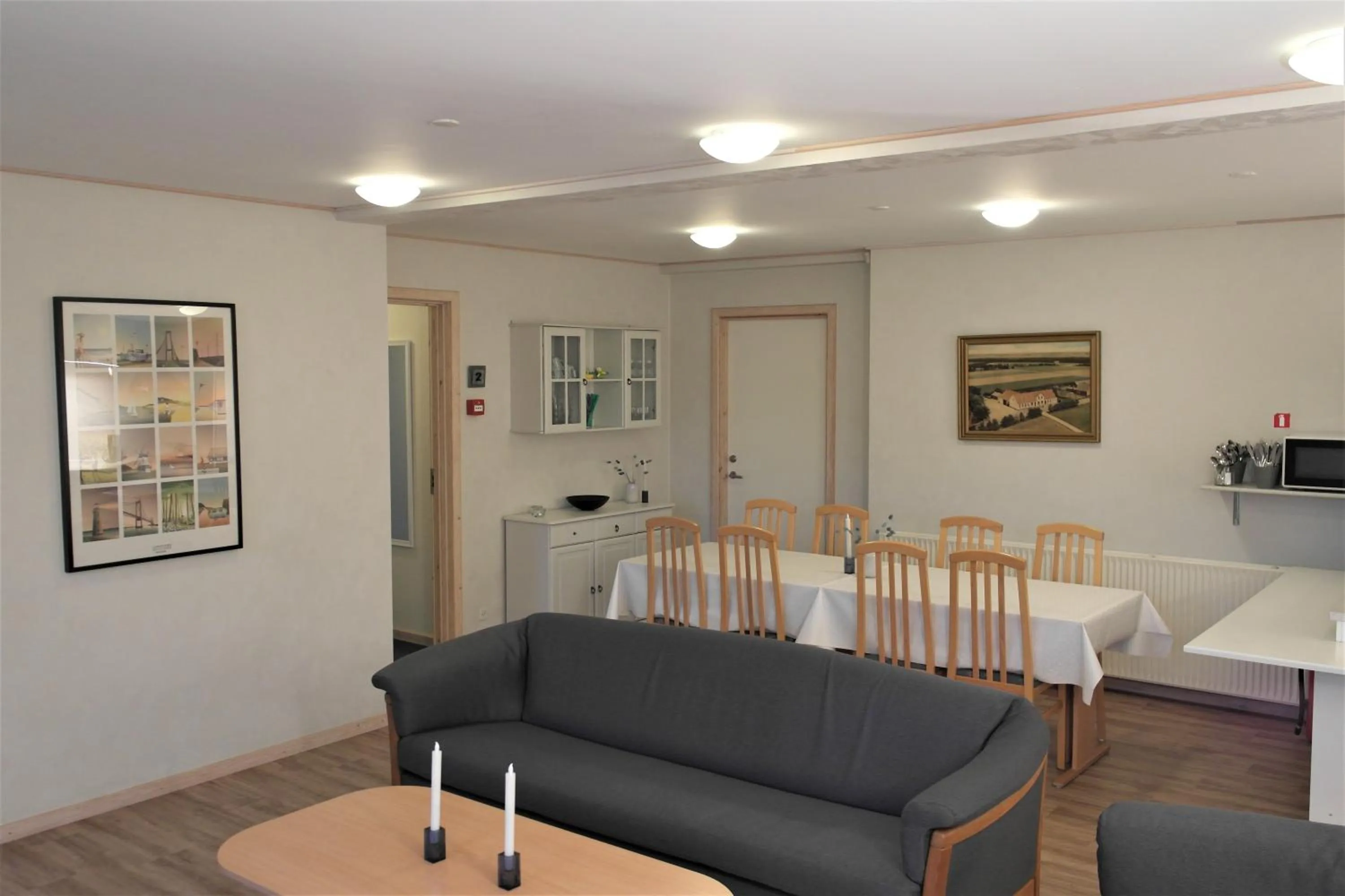 Seating area in Skjoldbjerg Garnihotel