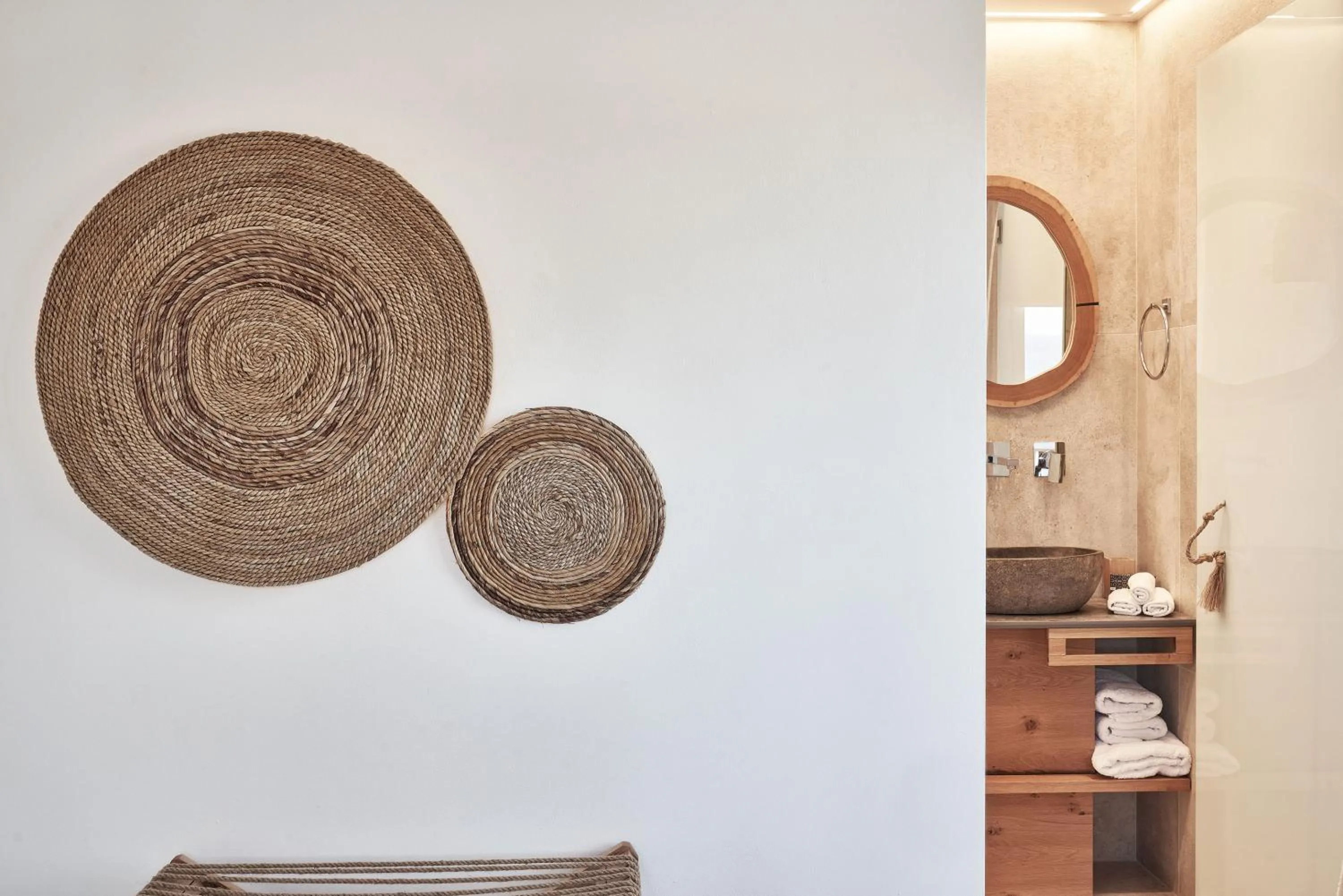 Bathroom in Volcano Luxury Suites Milos - Adults Only