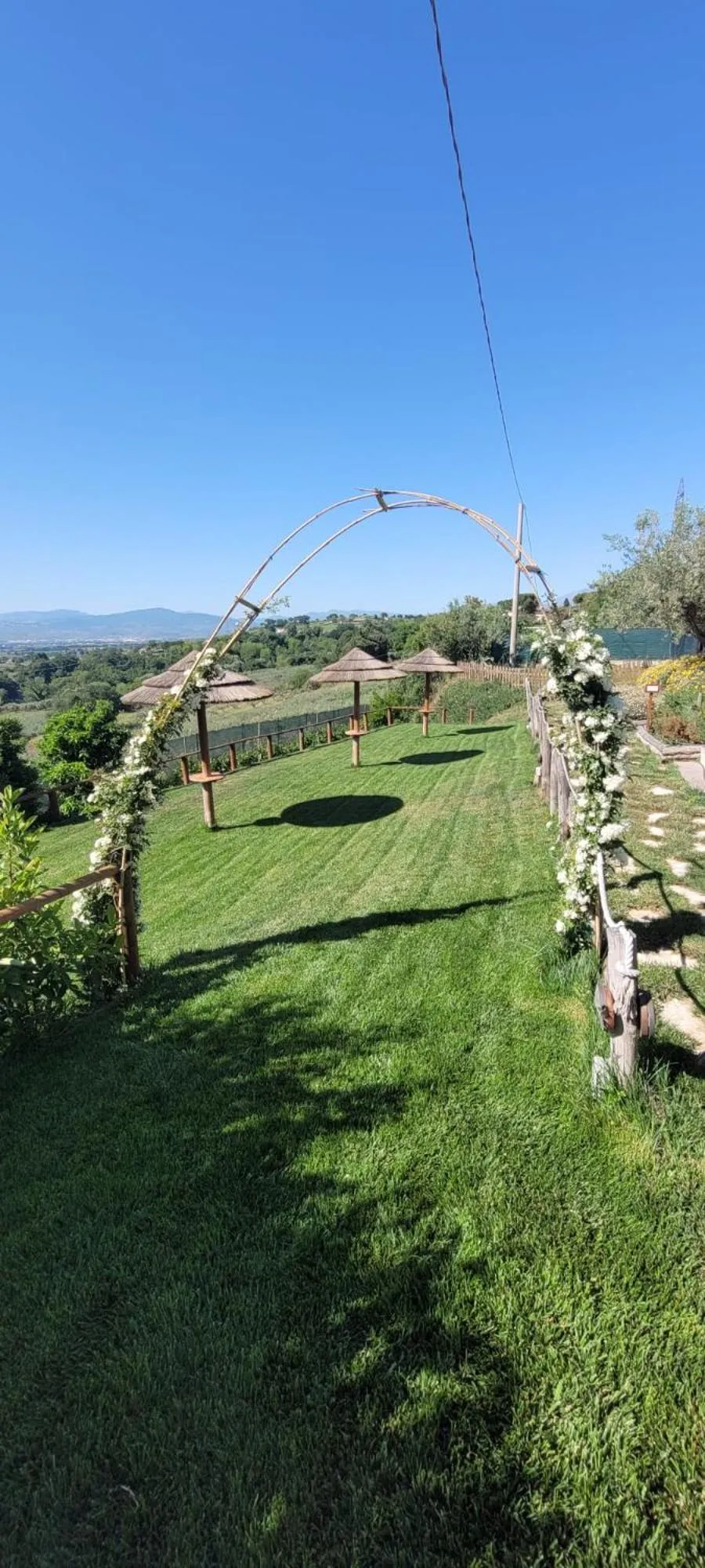 Garden in B&B Villa Melania