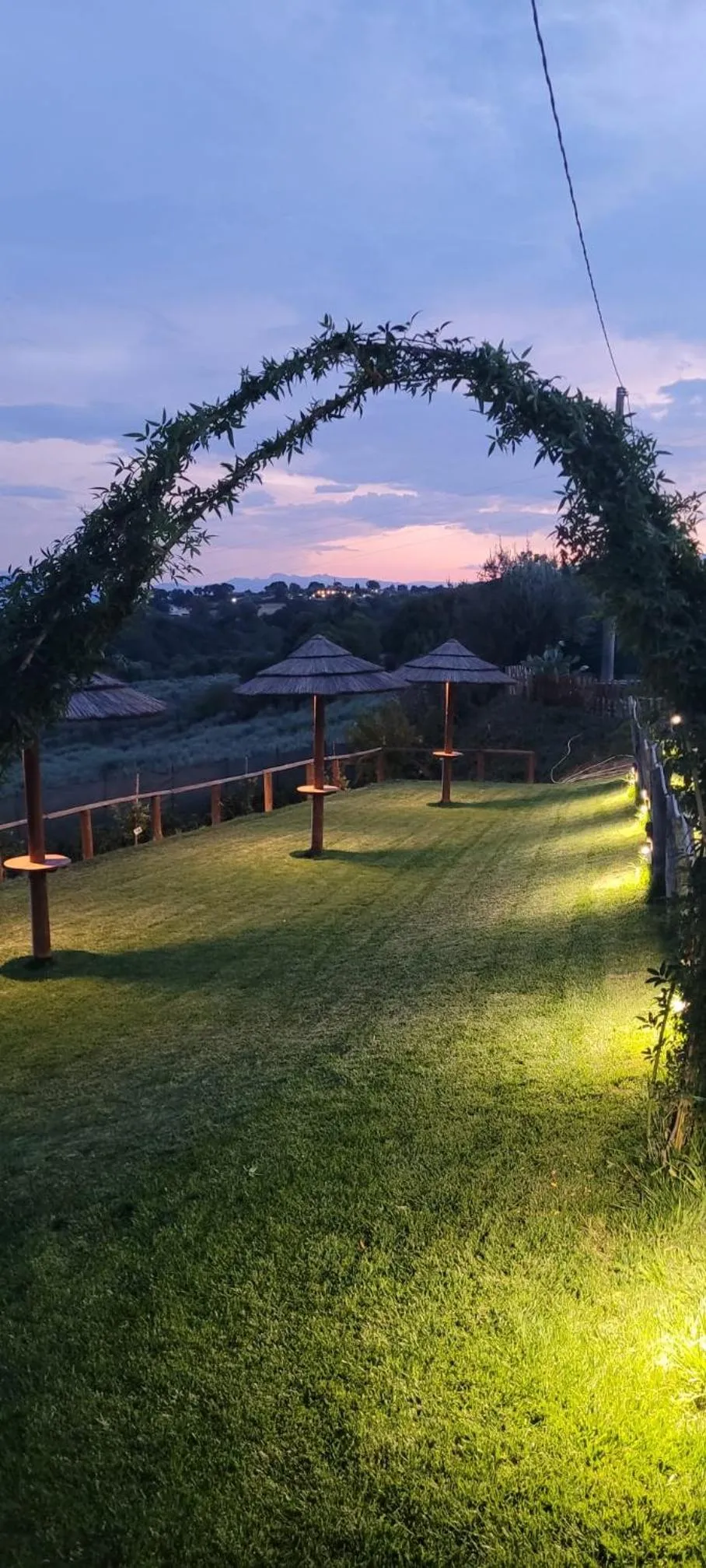 Natural landscape in B&B Villa Melania