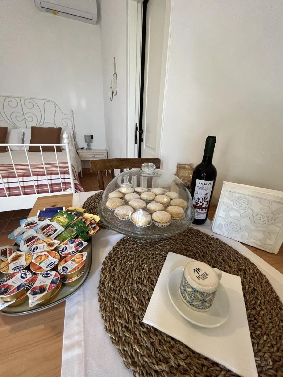 Bed in B&B Villa Melania