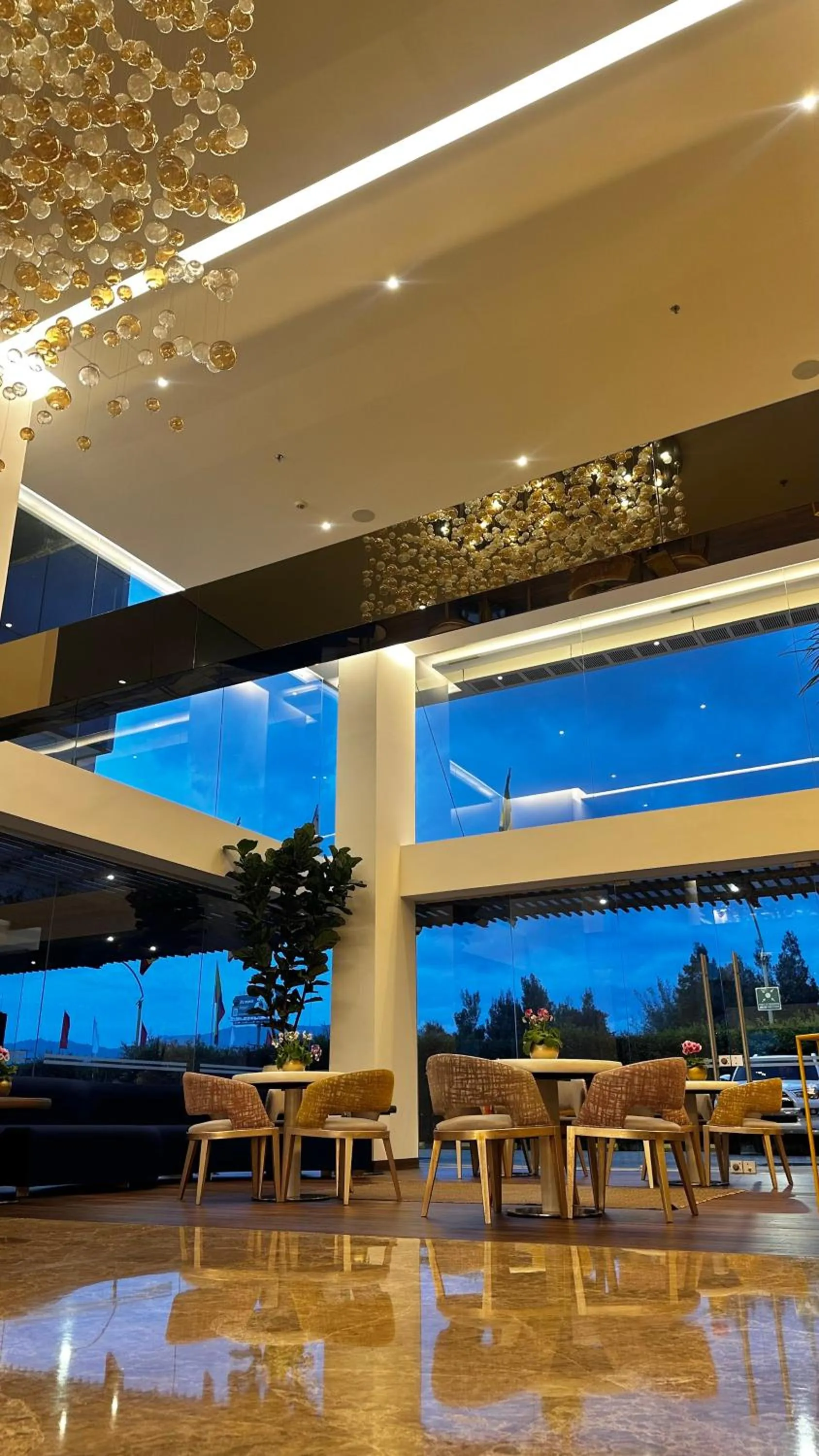 Lobby or reception in Hotel Sabana Park