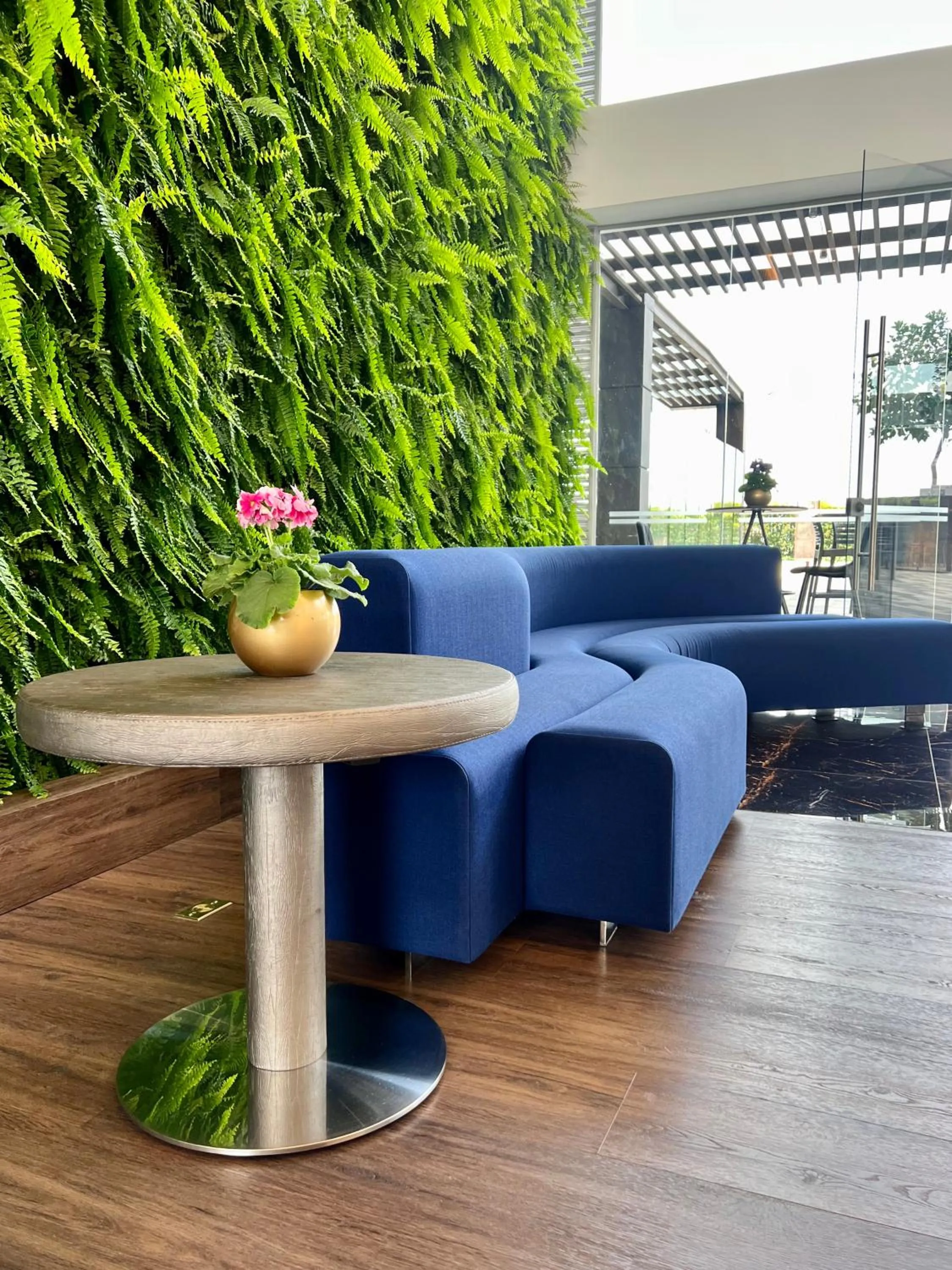 Lobby or reception in Hotel Sabana Park