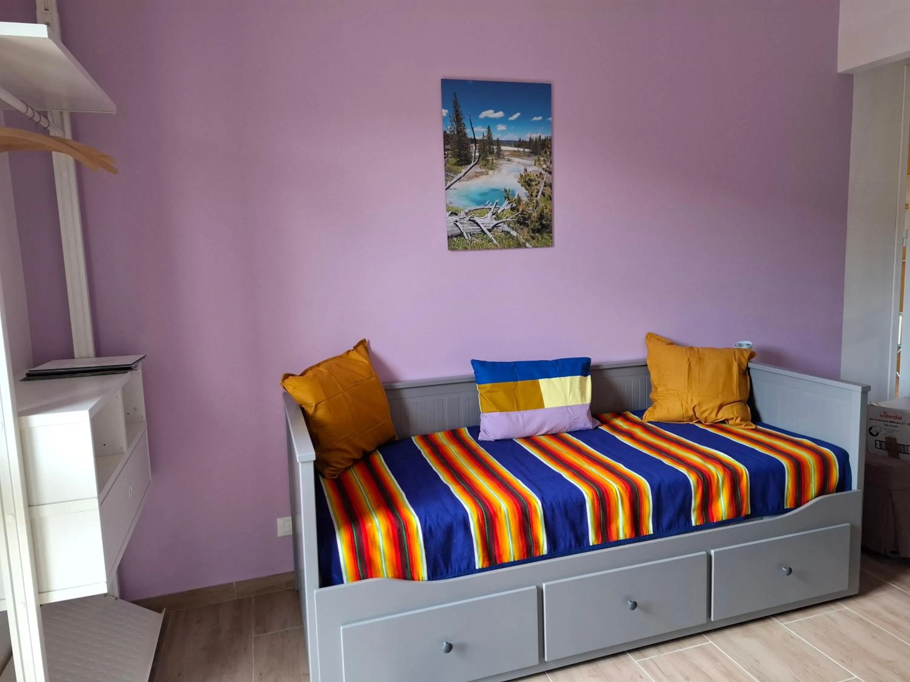 Bed in Turtle Island Apartments