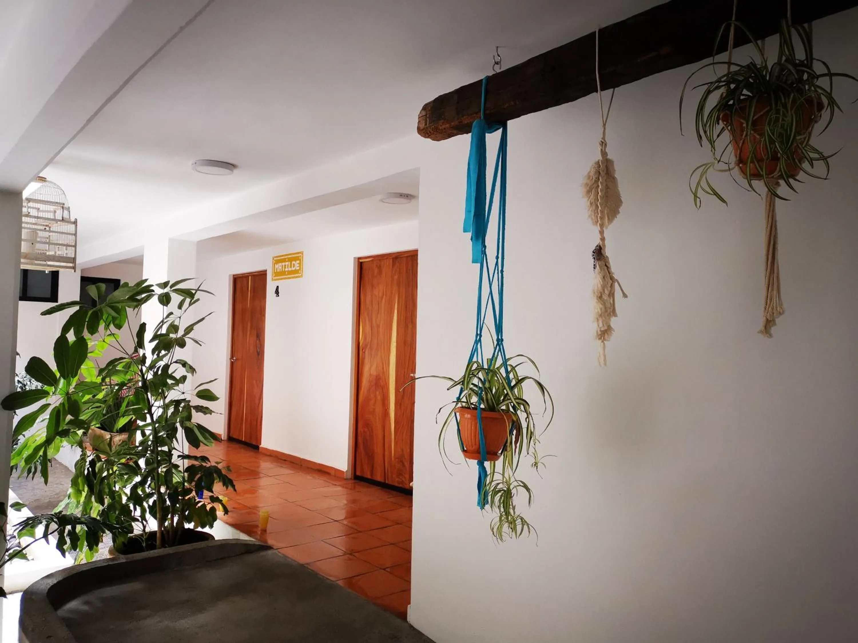 Seating area in Santa Josefita B&B