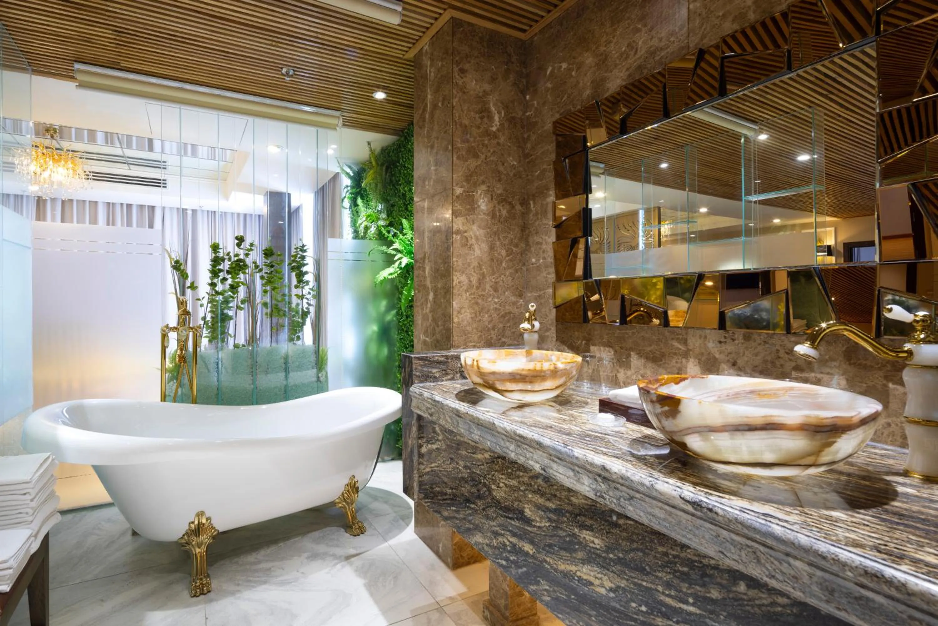 Bathroom in Winsuites Saigon Hotel