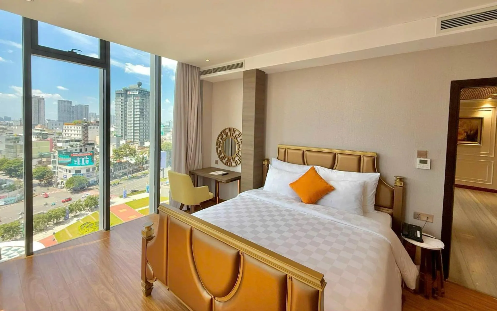 Bedroom, Bed in Winsuites Saigon Hotel