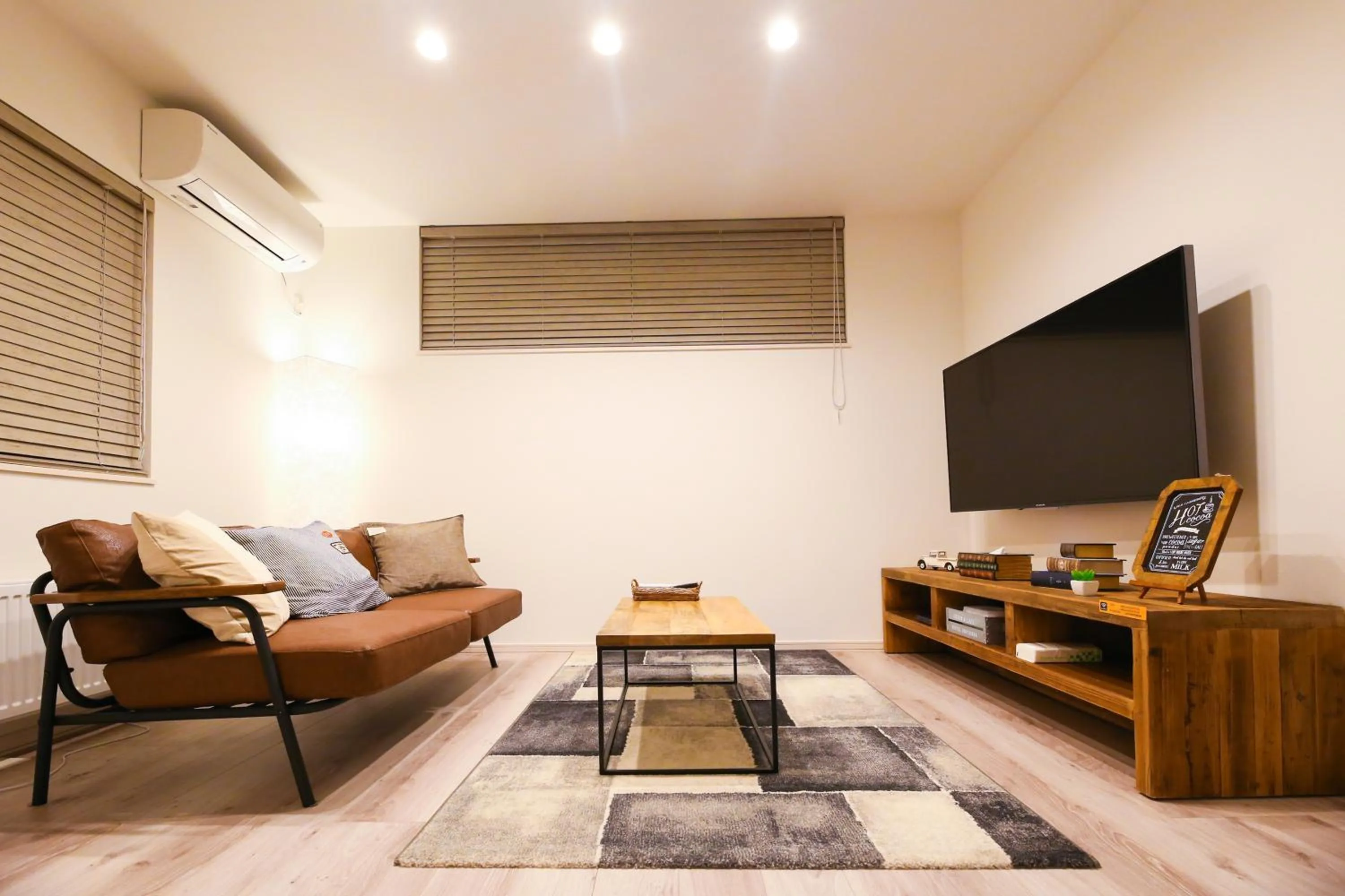 Living room in TEINE WHITE HOUSE