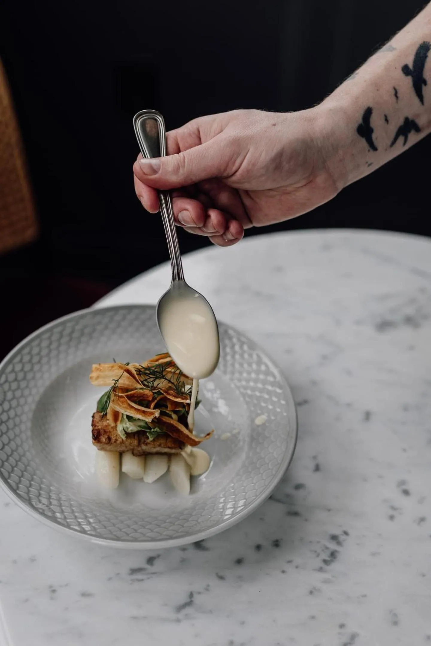 Food close-up in Jørgensens Hotel