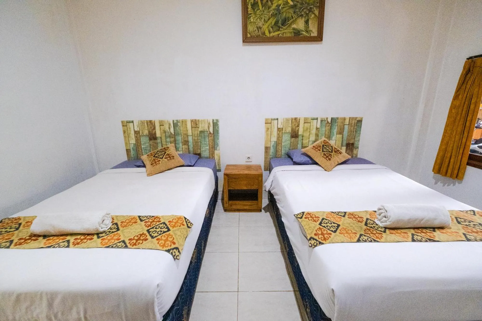 Bed in Apartmen Kak Okoh