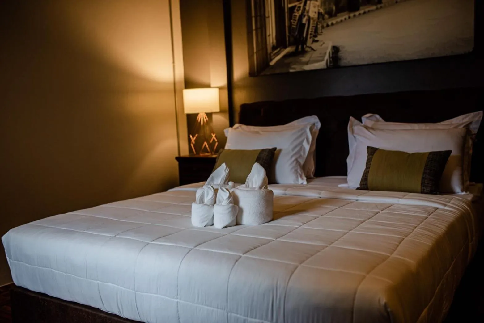 Bed in Canvas Family Home