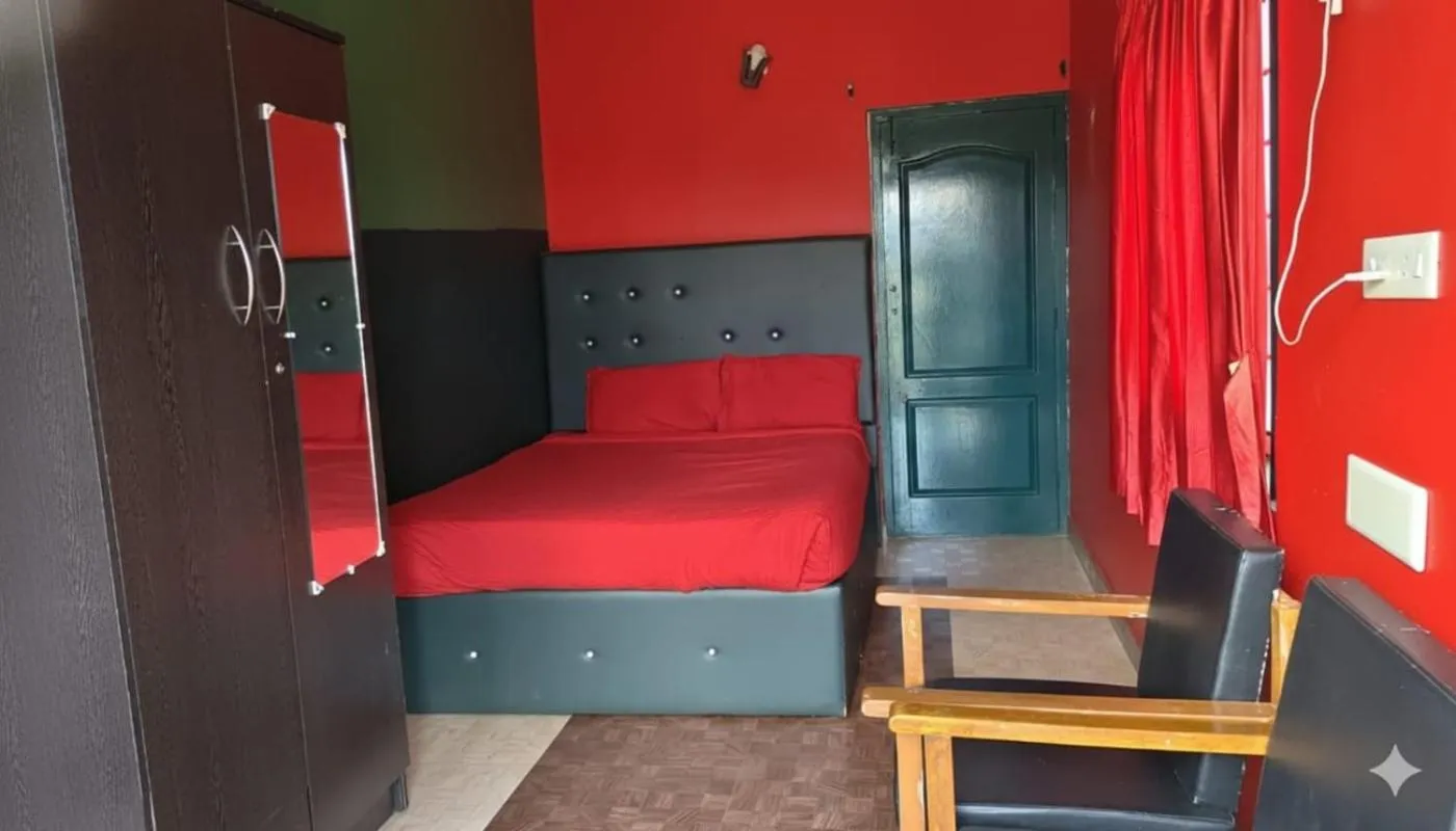 Bed in The Bowers Chalet Private Campfire & Lawn BBQ, WIFI, Breakfast Hill Top 360 degree view