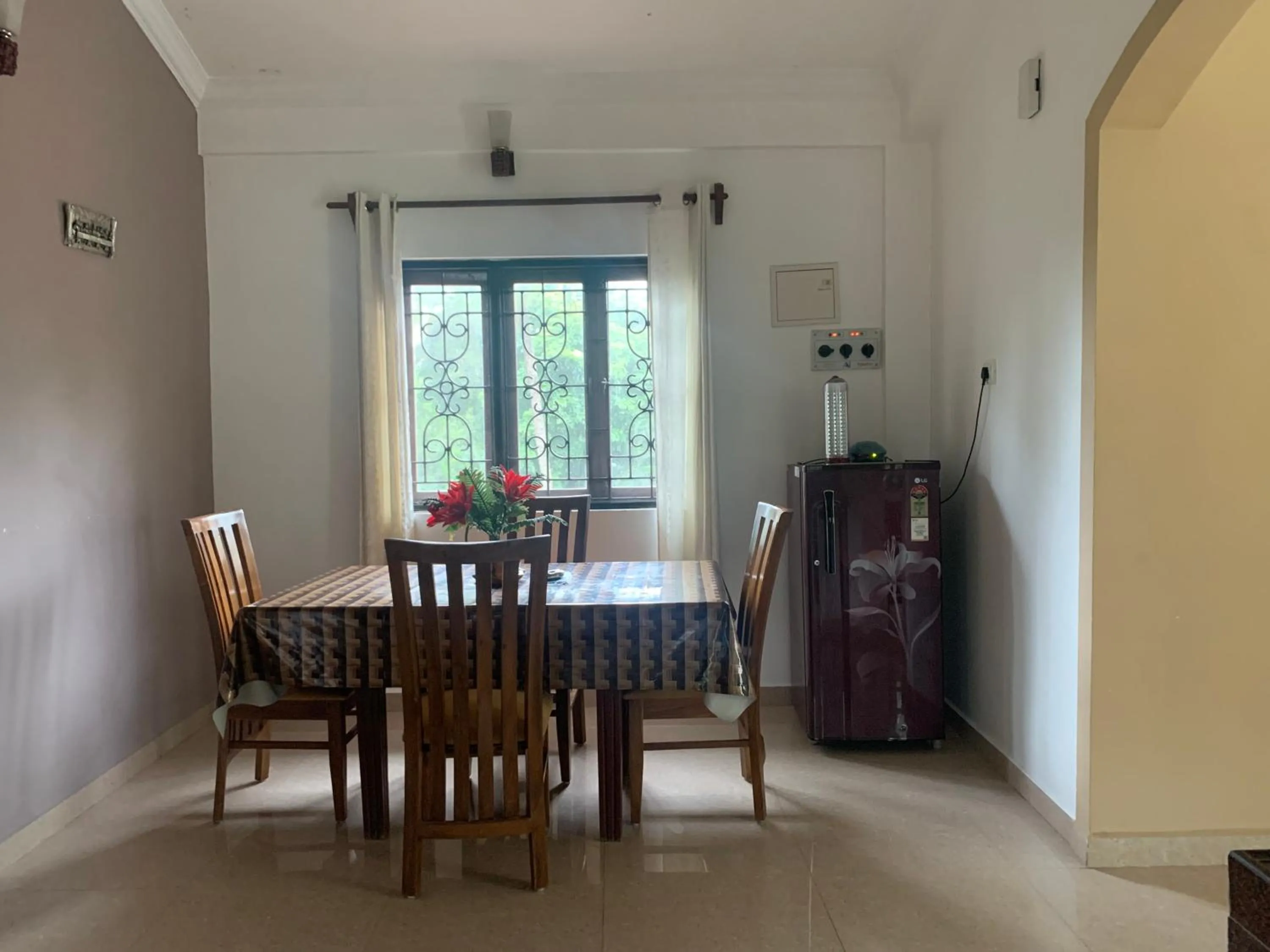 Dining area in Casa Margarida