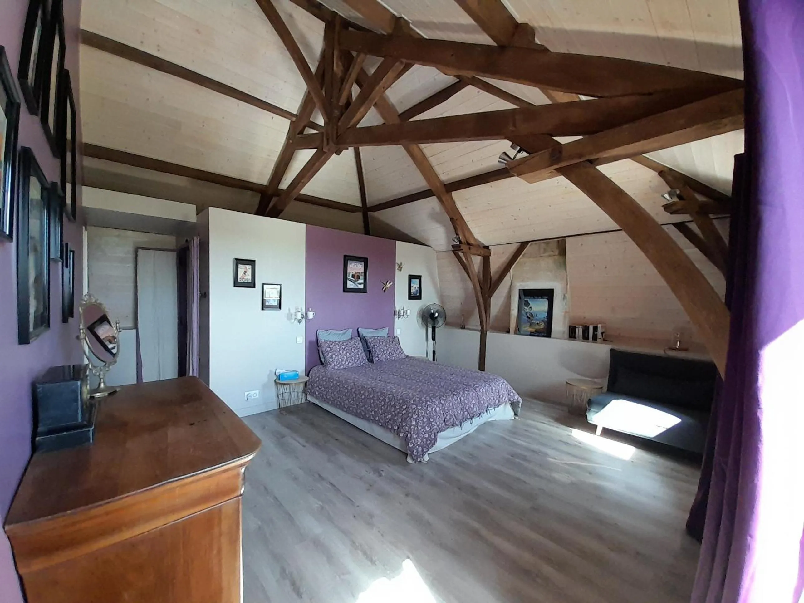 Bedroom in Domaine du Grand Ormeau