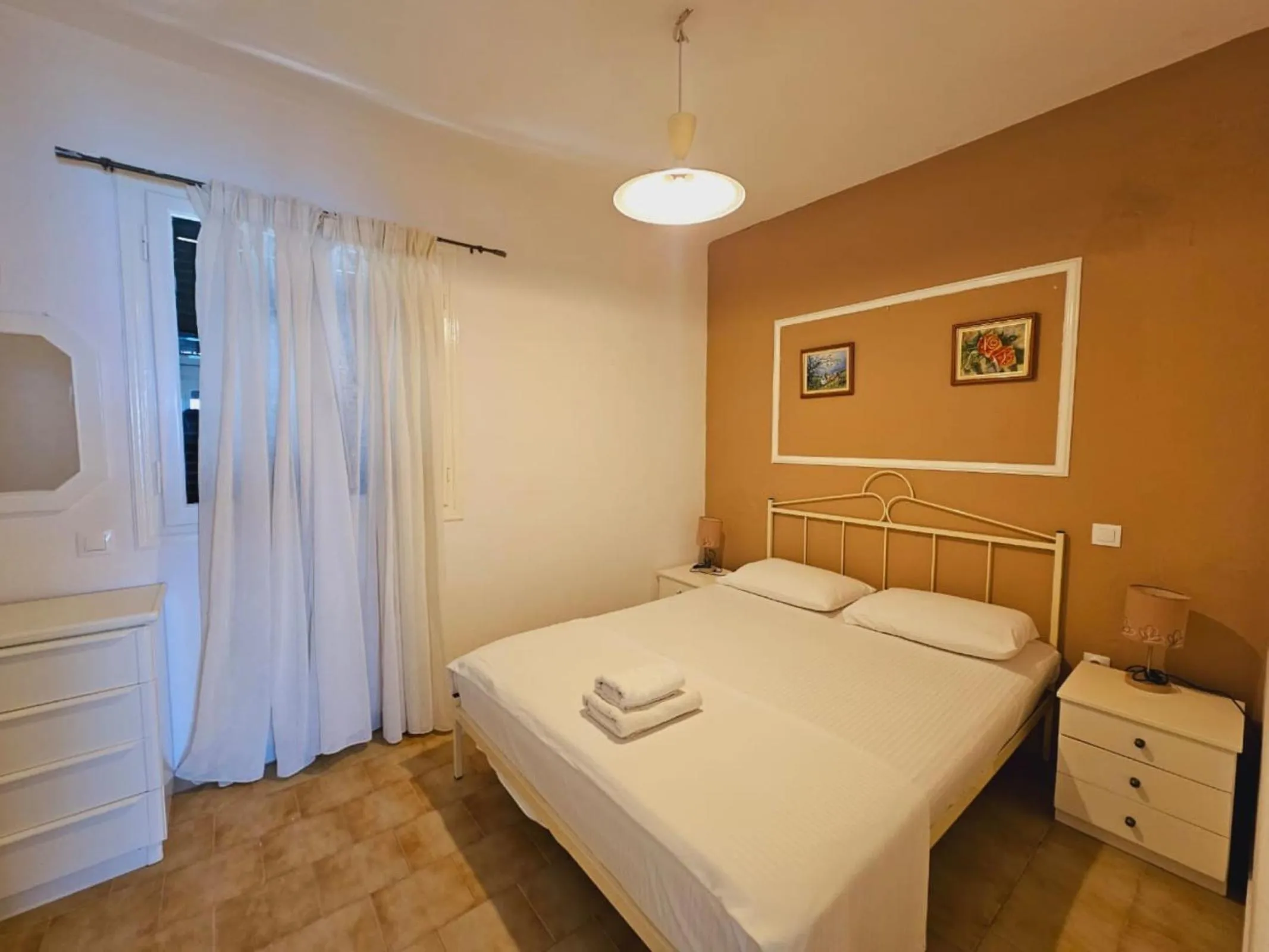 Bed in Corfu Glyfada Menigos Resort 67