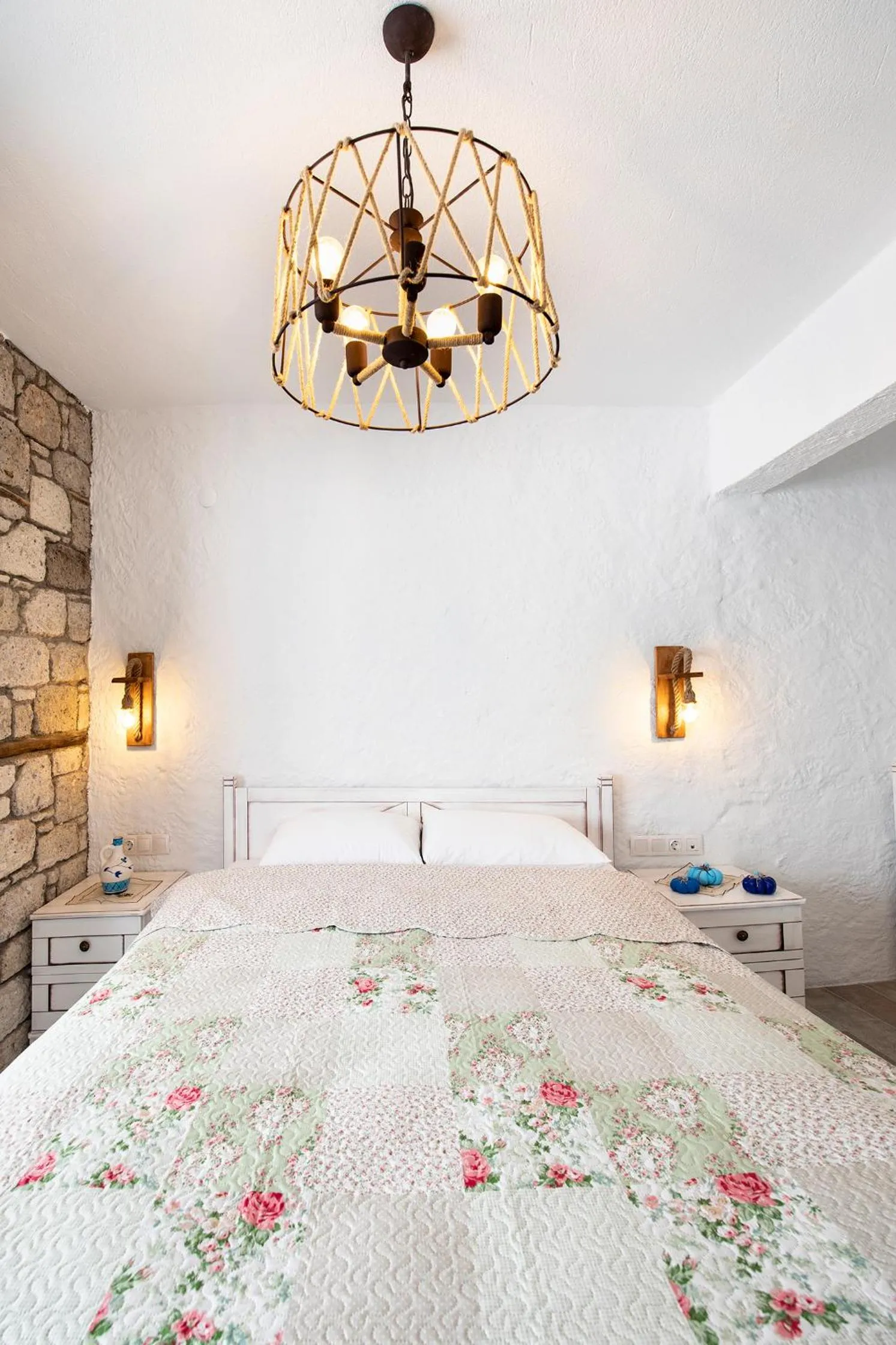 Bed in Monat Otel Alaçatı