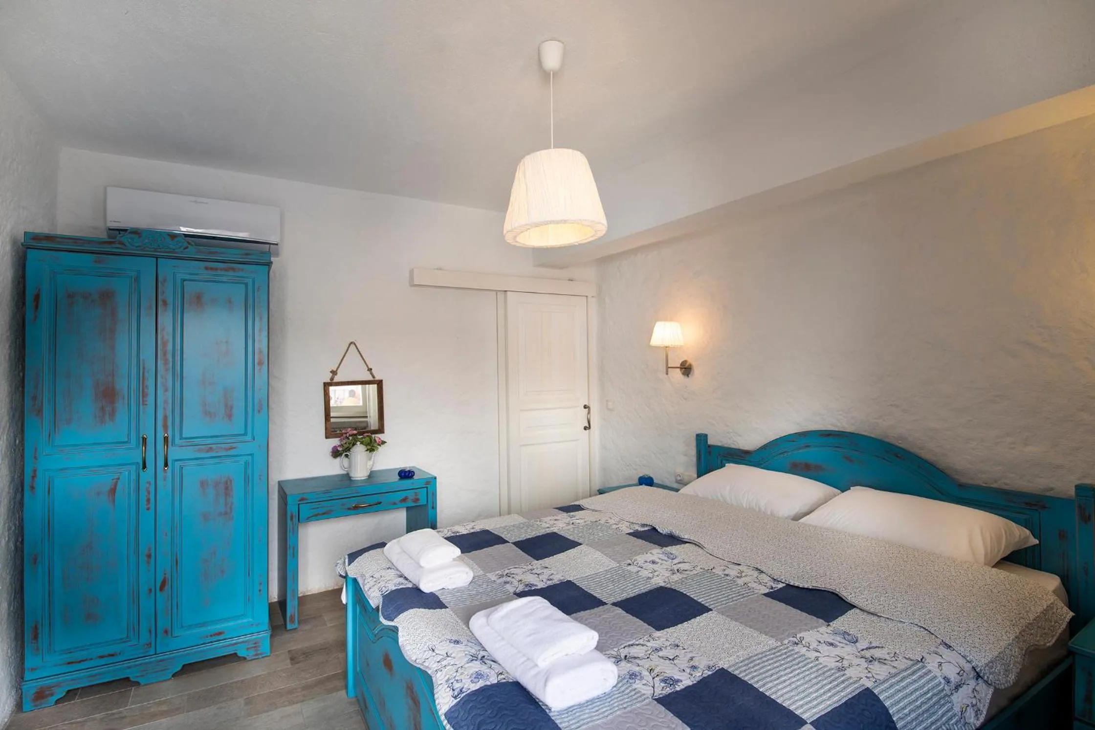 Bed in Monat Otel Alaçatı