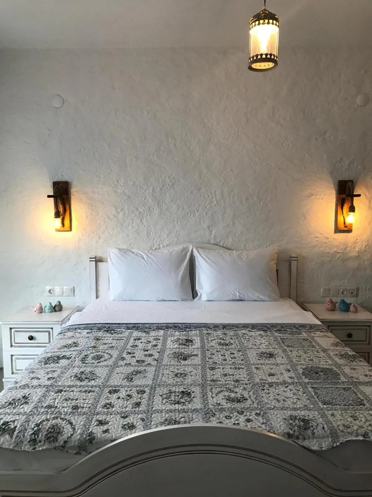 Bed in Monat Otel Alaçatı