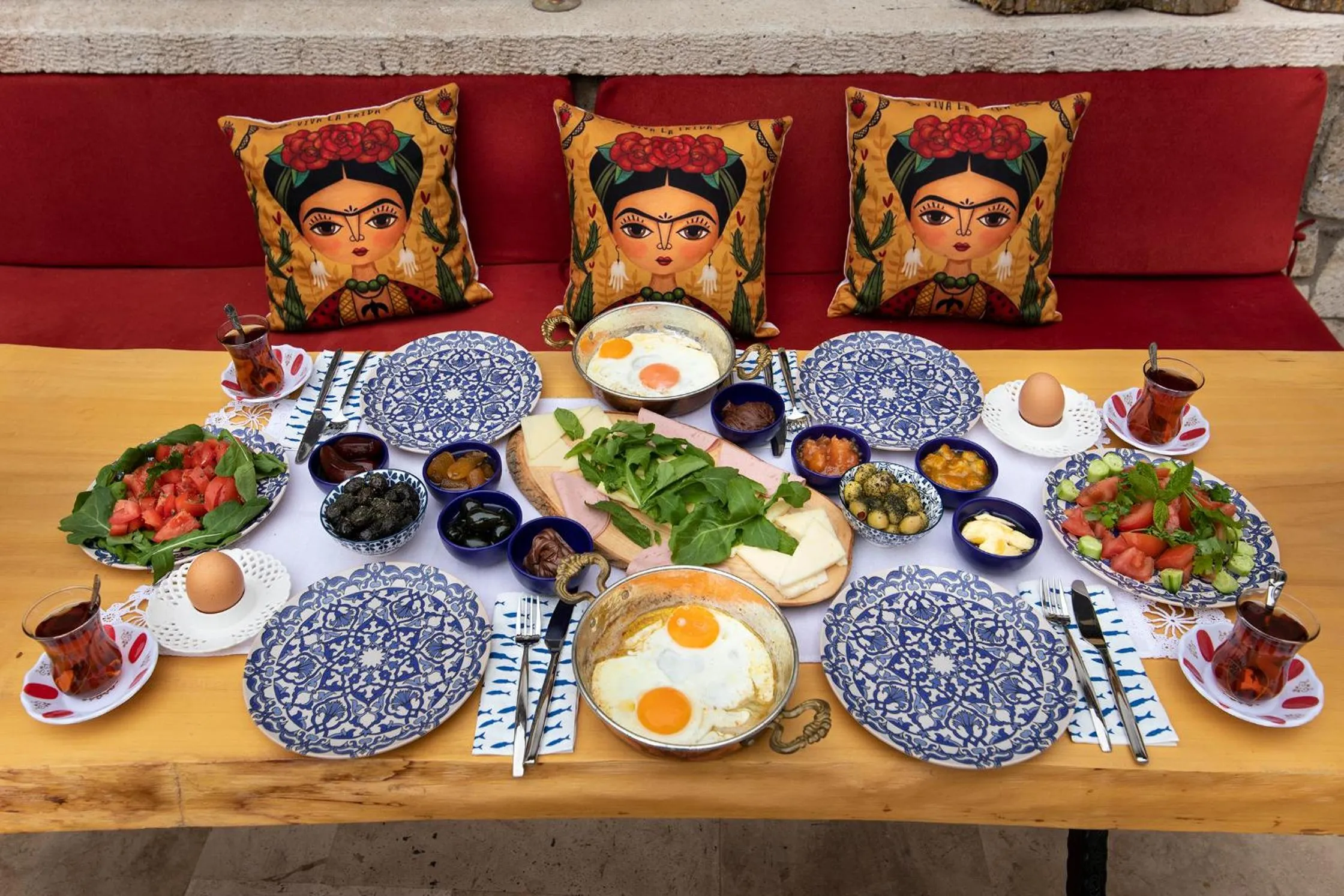 Breakfast in Monat Otel Alaçatı