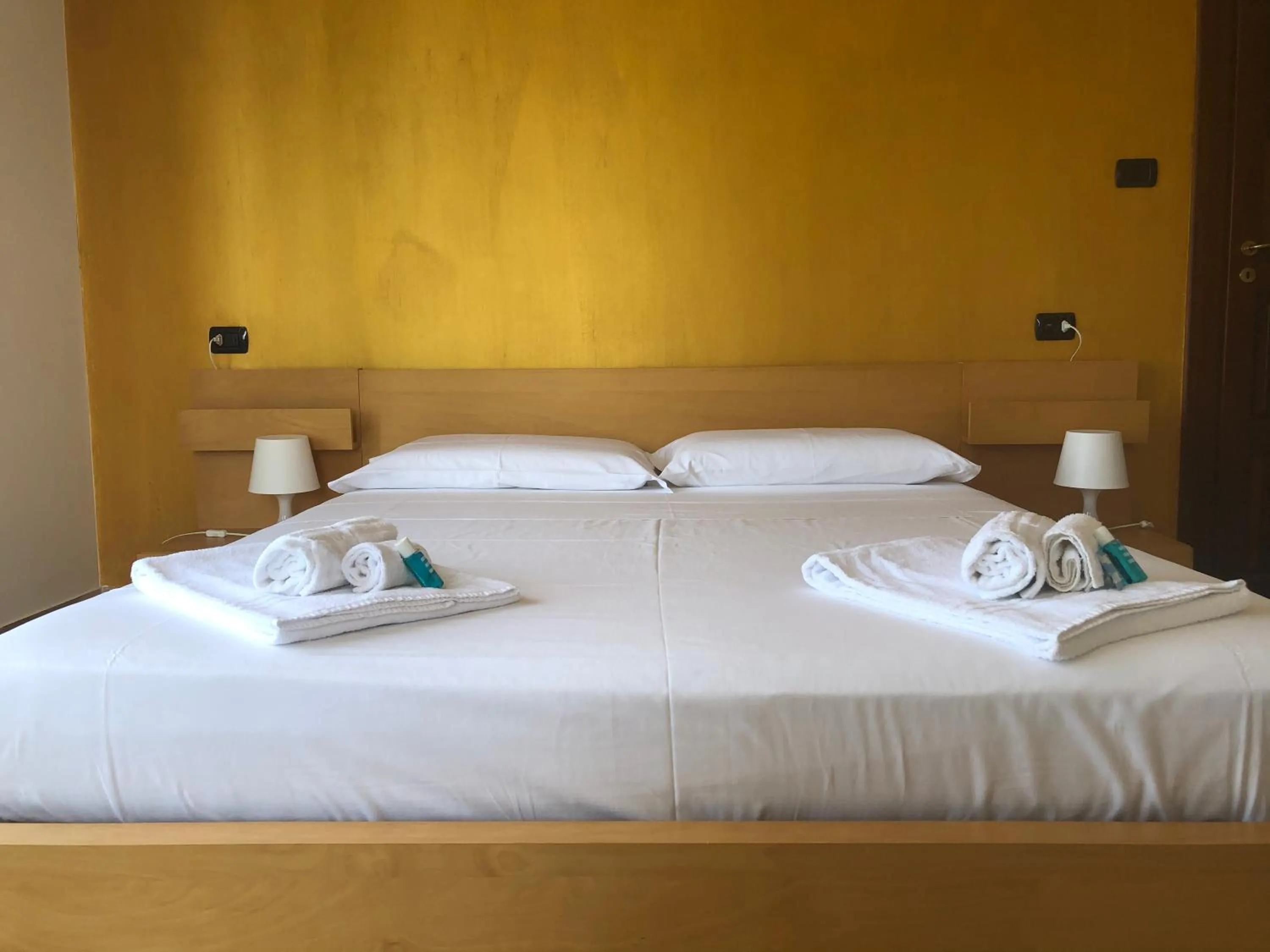 Bed in Villa Nappi Bed & Breakfast