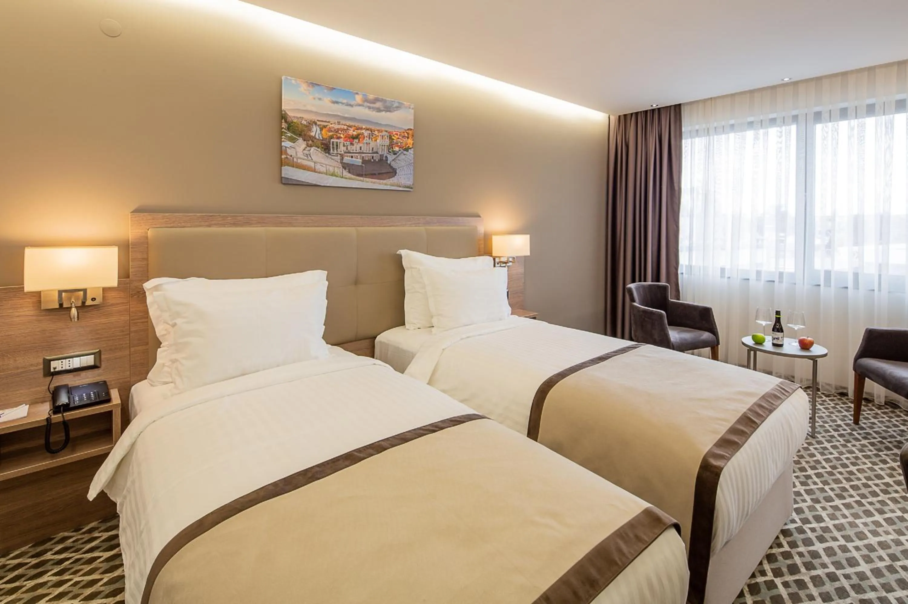 Bed in Best Western Premier Plovdiv Hills