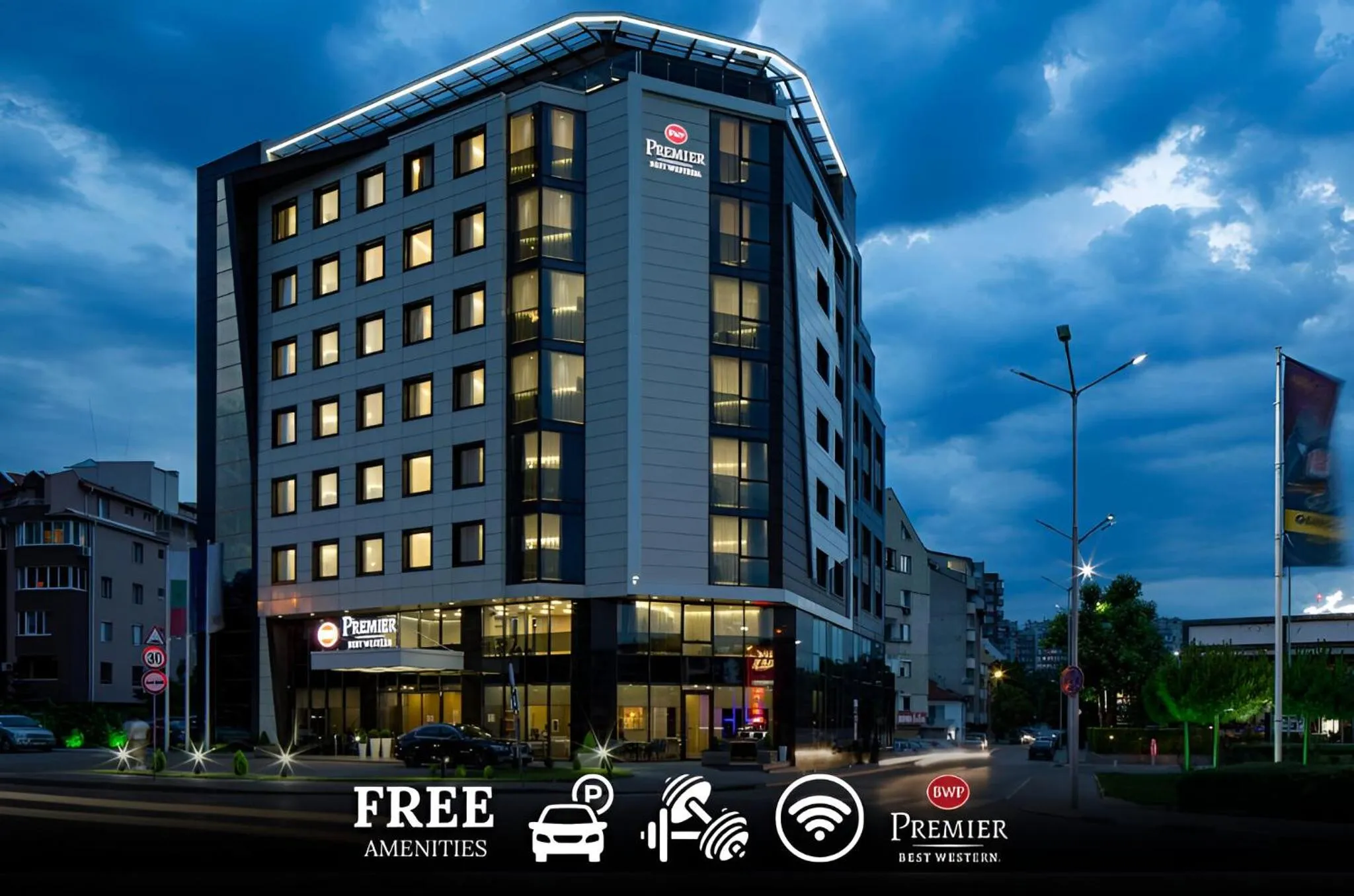 Property building in Best Western Premier Plovdiv Hills
