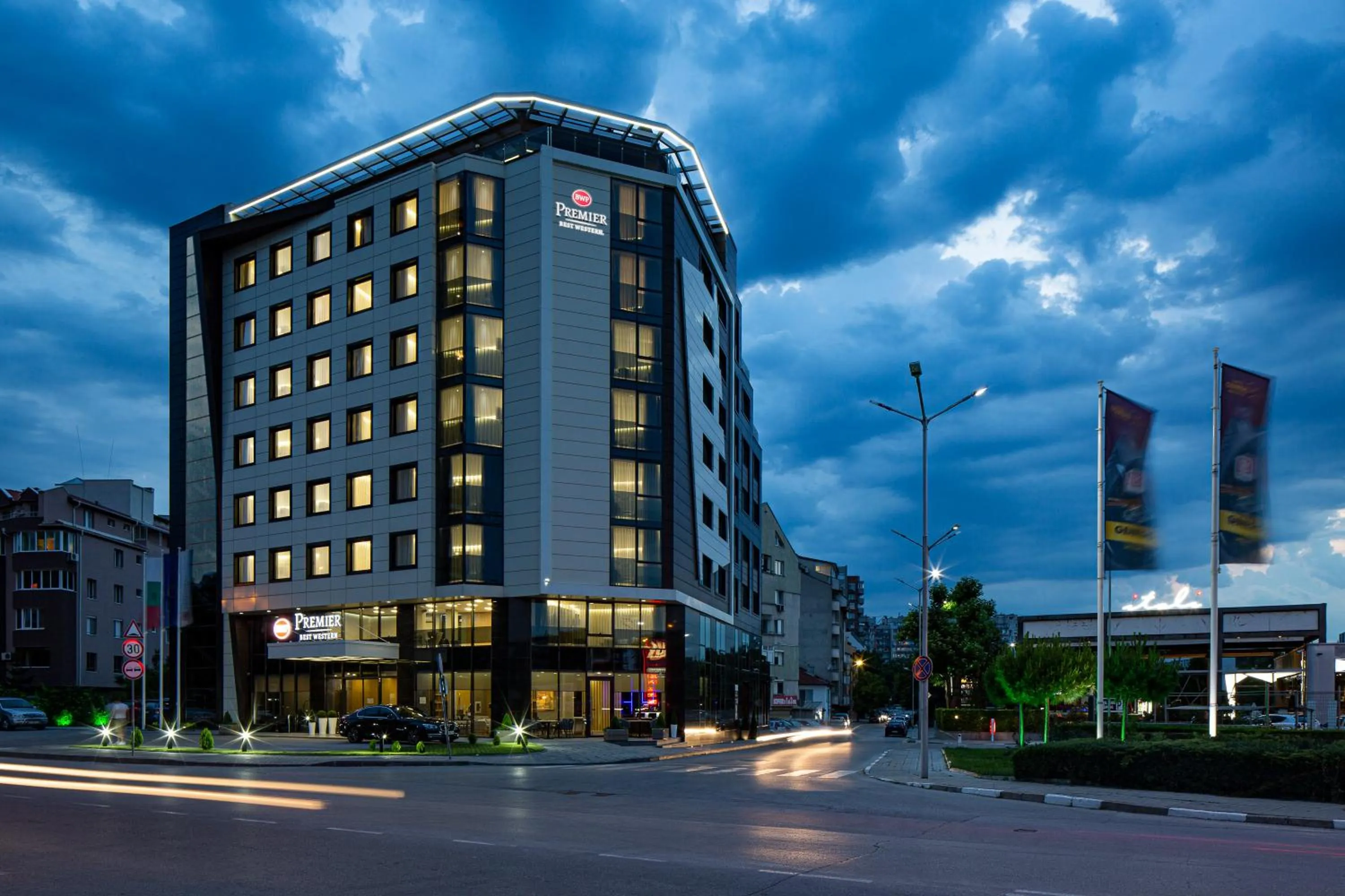 Property building in Best Western Premier Plovdiv Hills
