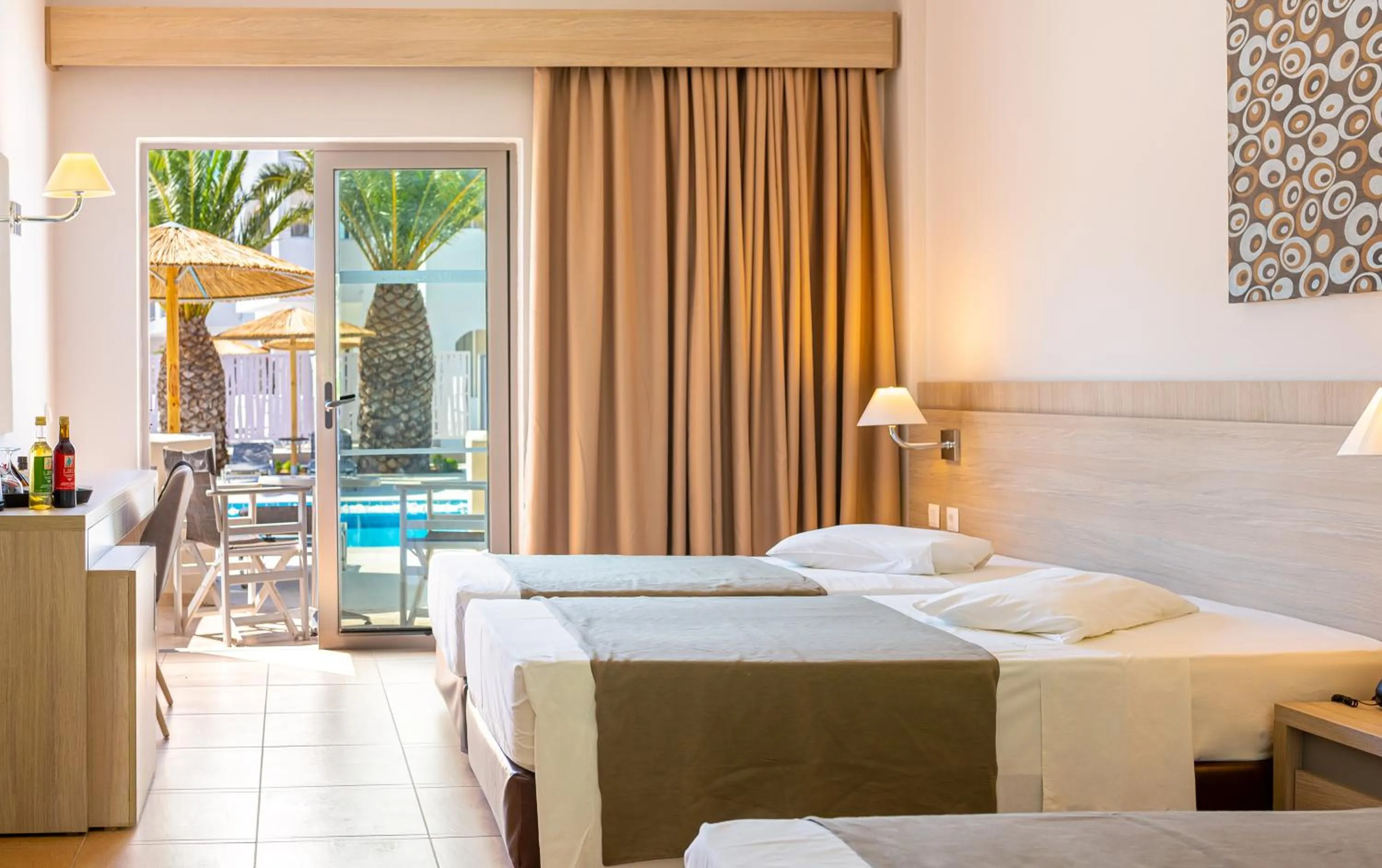 Bedroom, Bed in Akti Beach Club